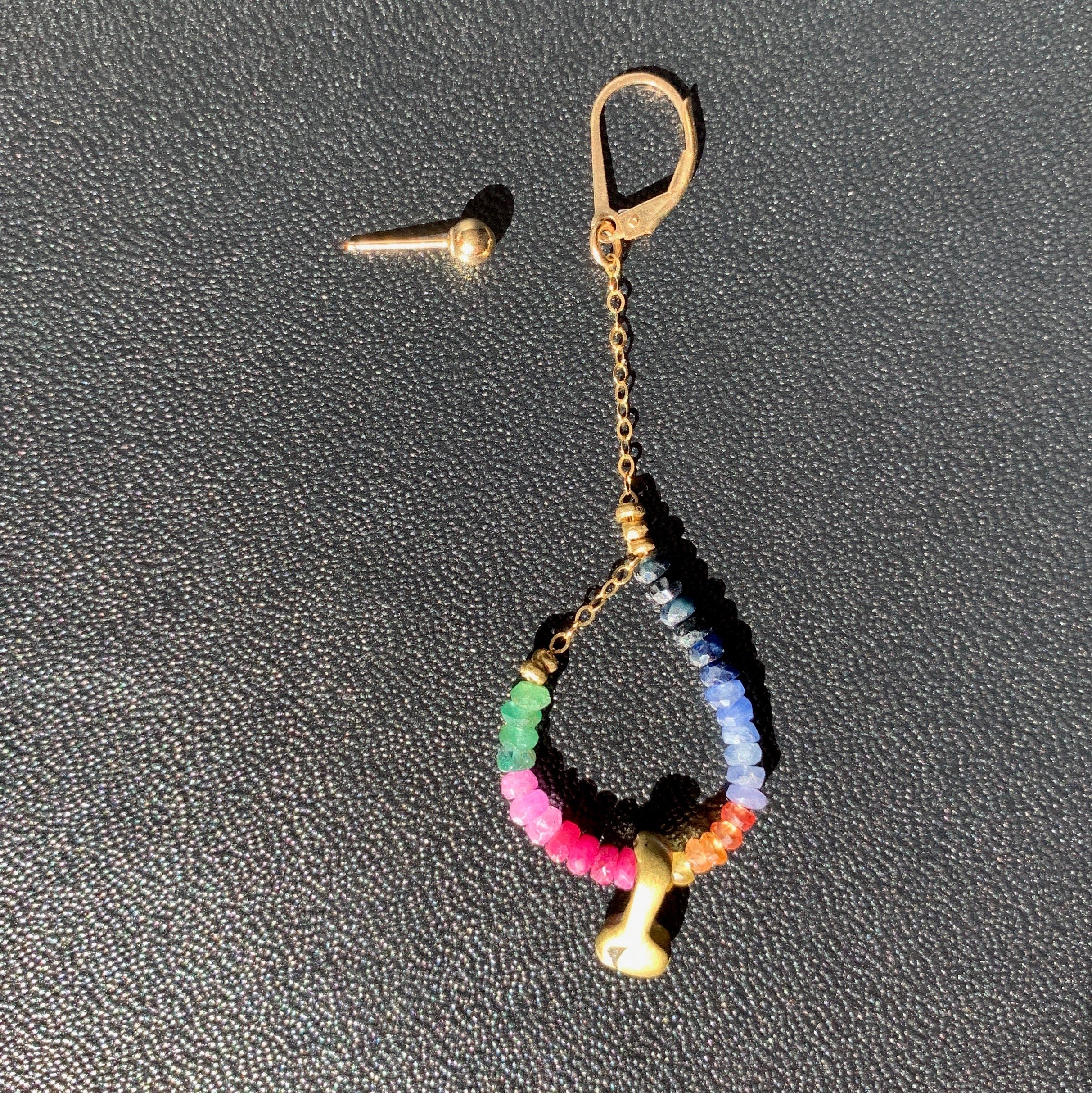 MIA Earring Top View