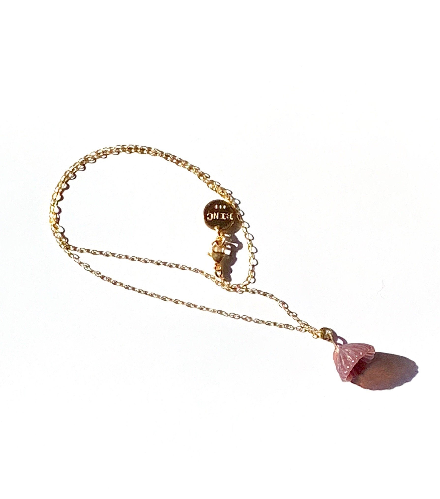 FRUIT HOOPS Necklace/Wrap Bracelet Combo Top Angle View