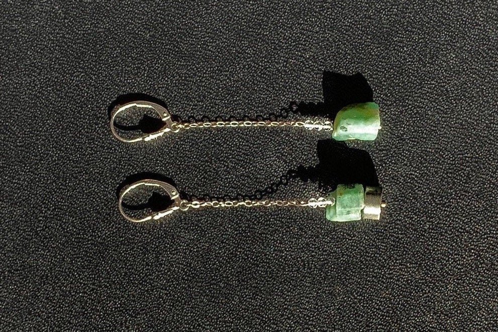 SHELBY Dangle Earrings Top View