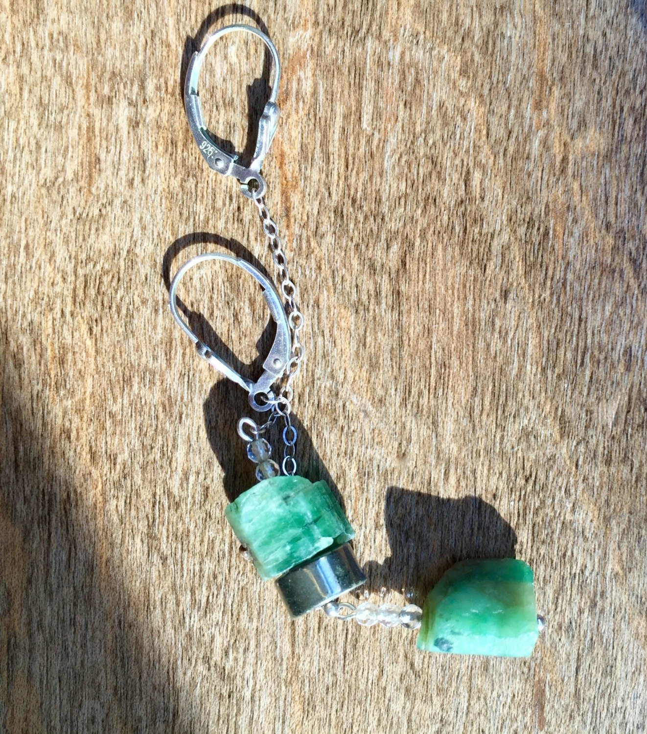 SHELBY Dangle Earrings Top View