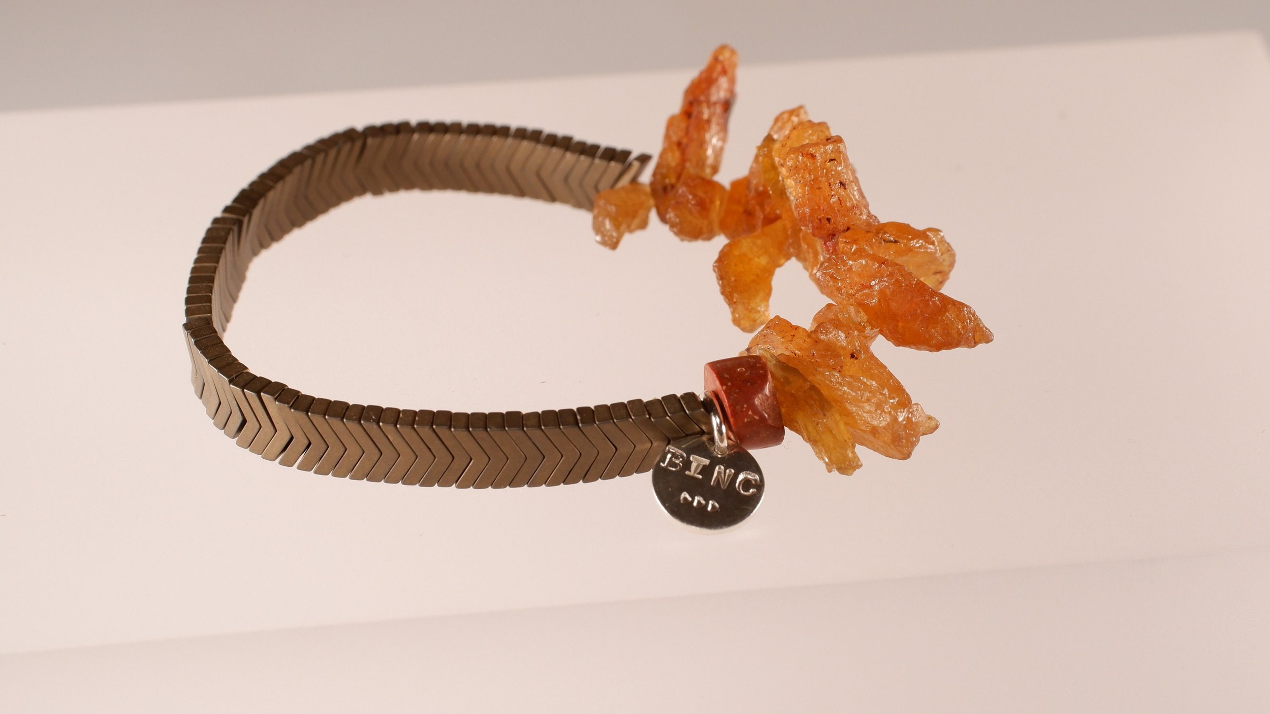 LUCHIA Jeweled Bracelet Top Angle View