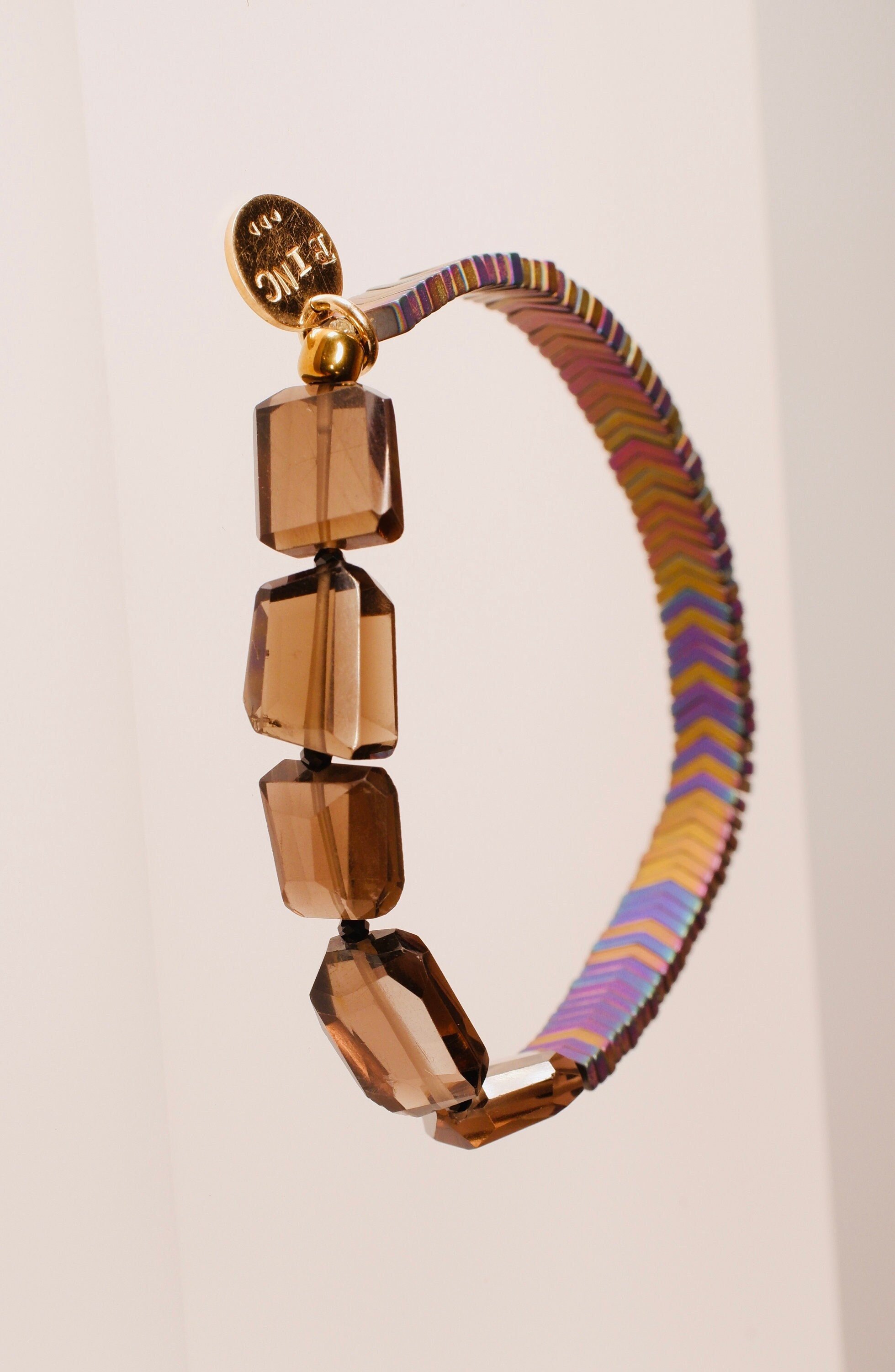 JASMINE Jeweled Bracelet Front View
