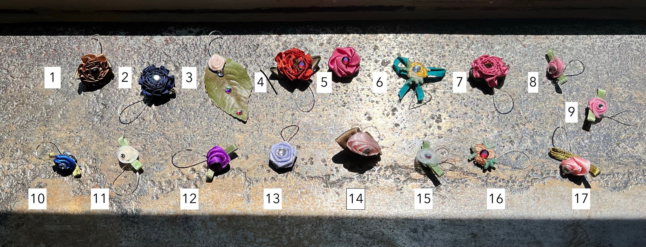 FLOWER CHILD Flower Toe Or Finger Ring Charm Choices