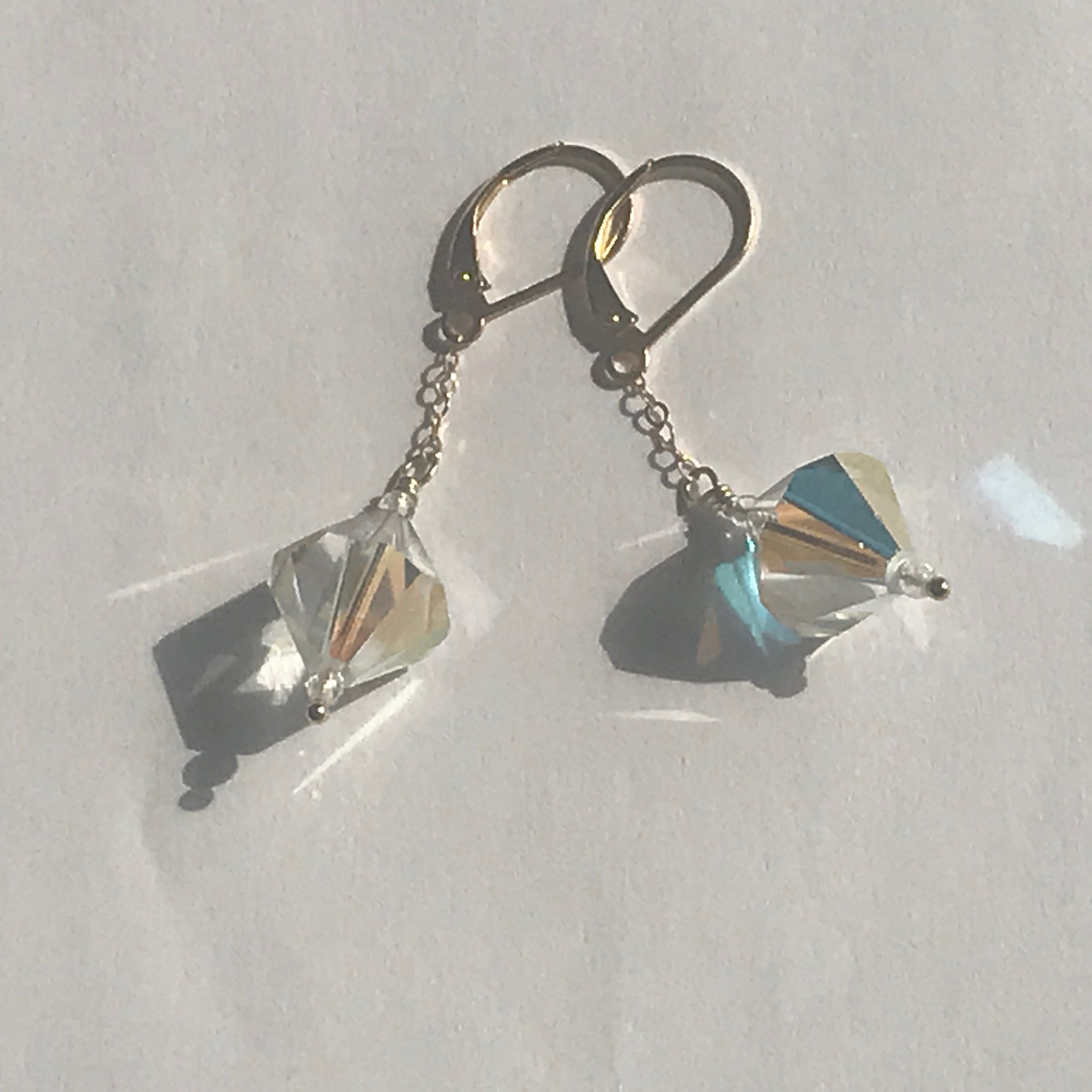 FIONA Flutter Earrings Angle View