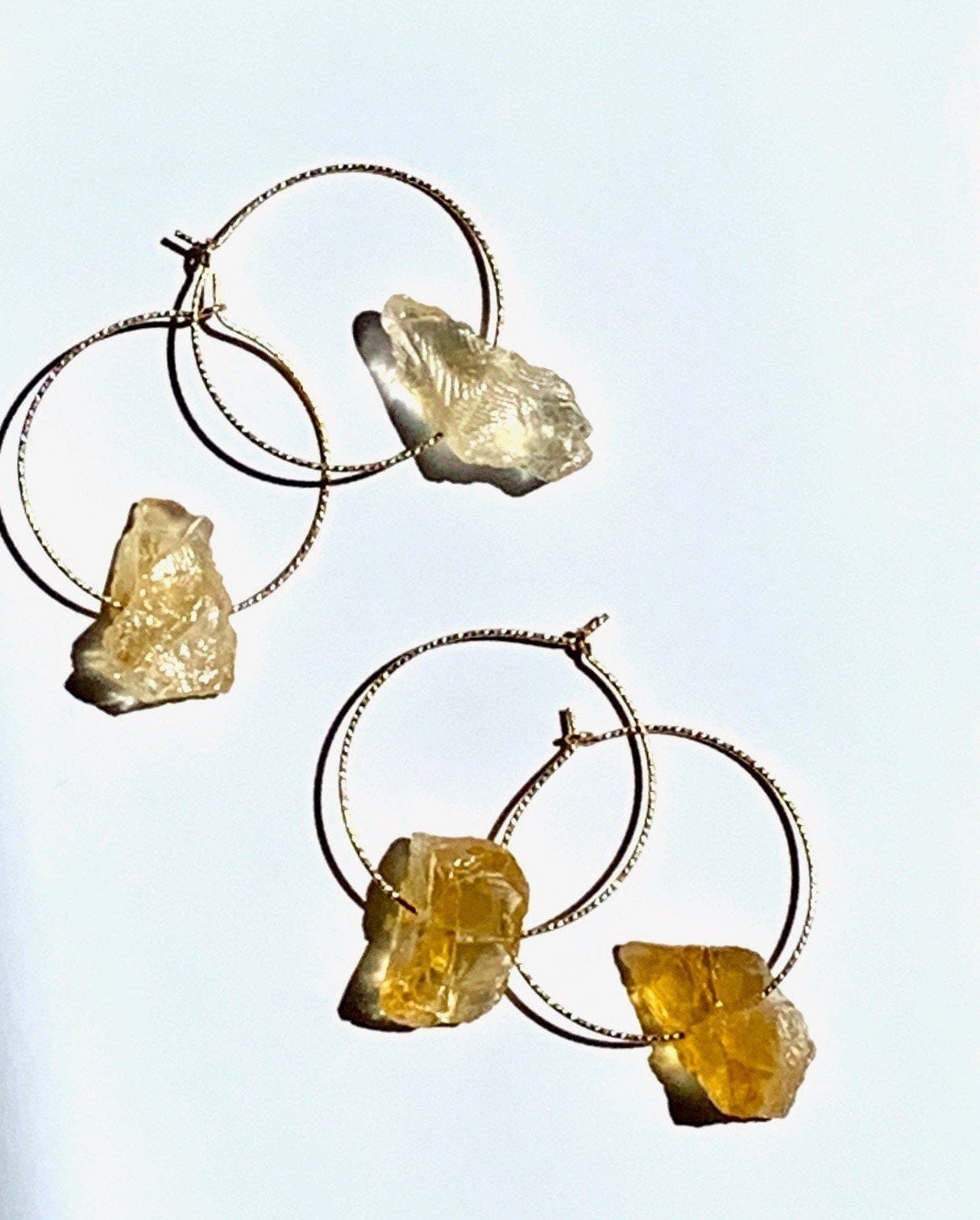 AUGUST Earrings Top Angle View