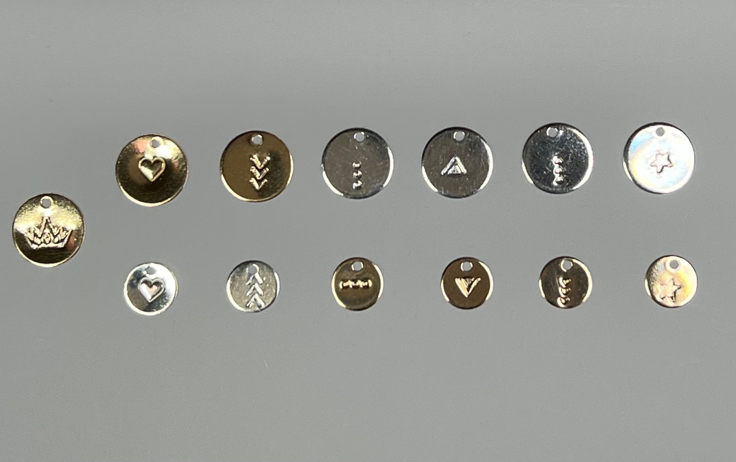 LOVE Charm Necklace Metal Charms Choices
