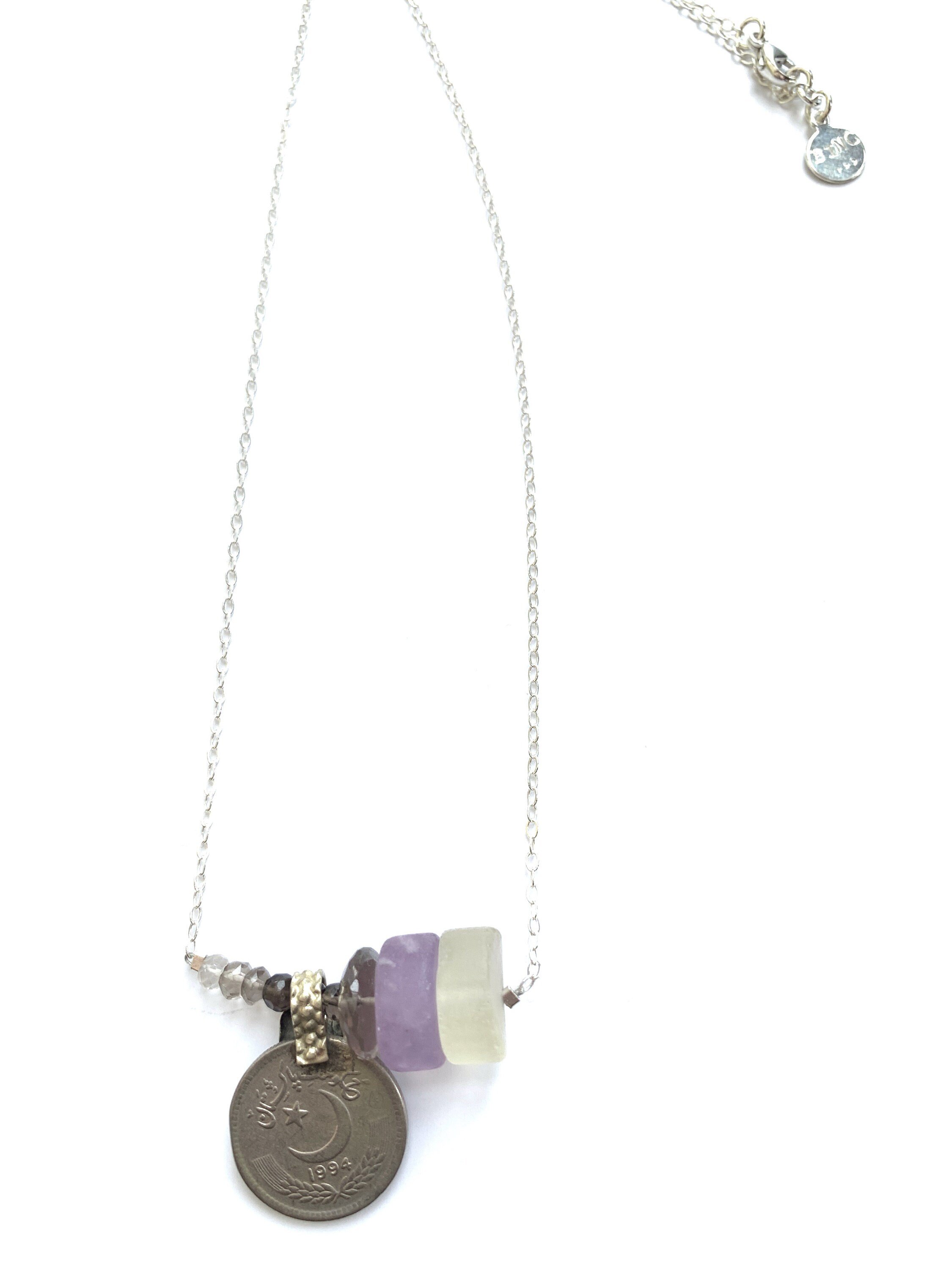 CLARITY (I am lucid) Necklace Hanging View