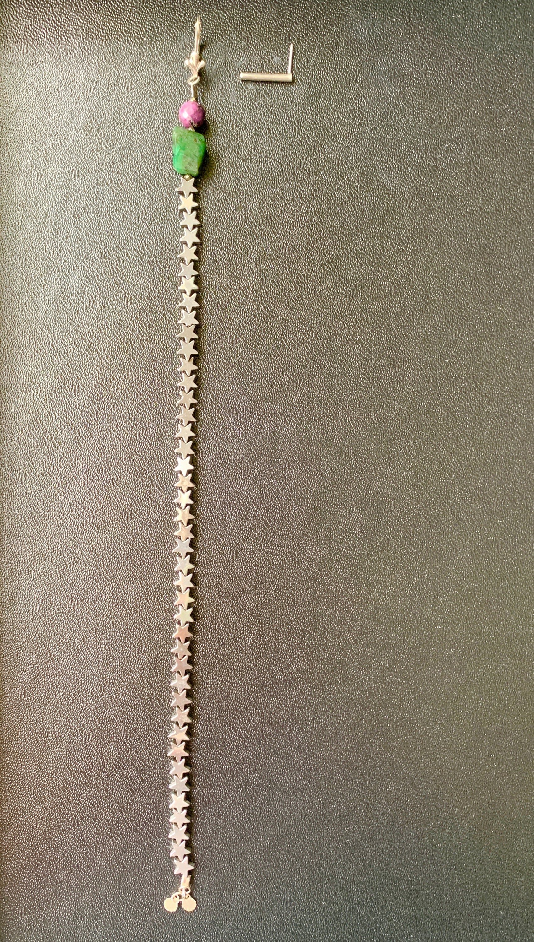 IVY Asymmetric Mismatch Earring Set Top View