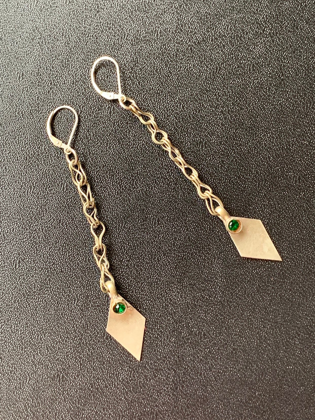 ALI Earrings Top Angle View
