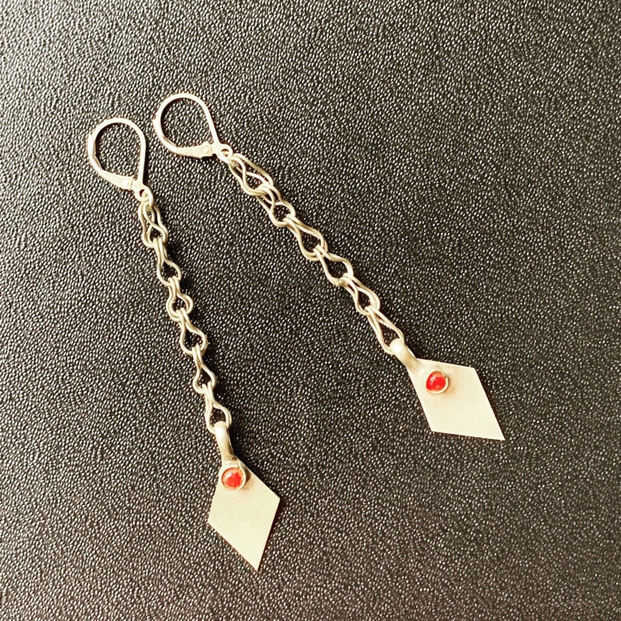 ALI Earrings Top Angle View