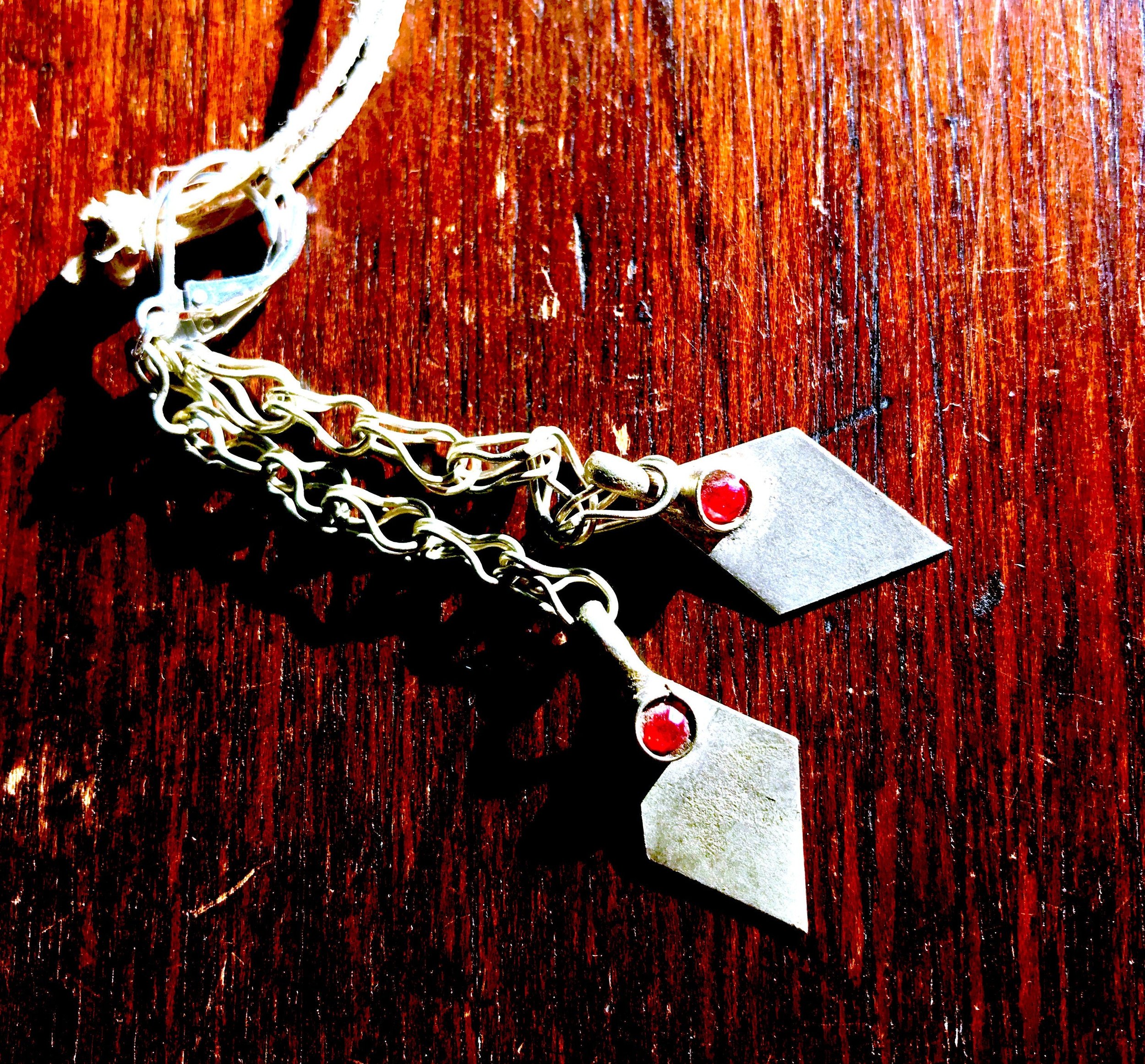 ALI Earrings Top View