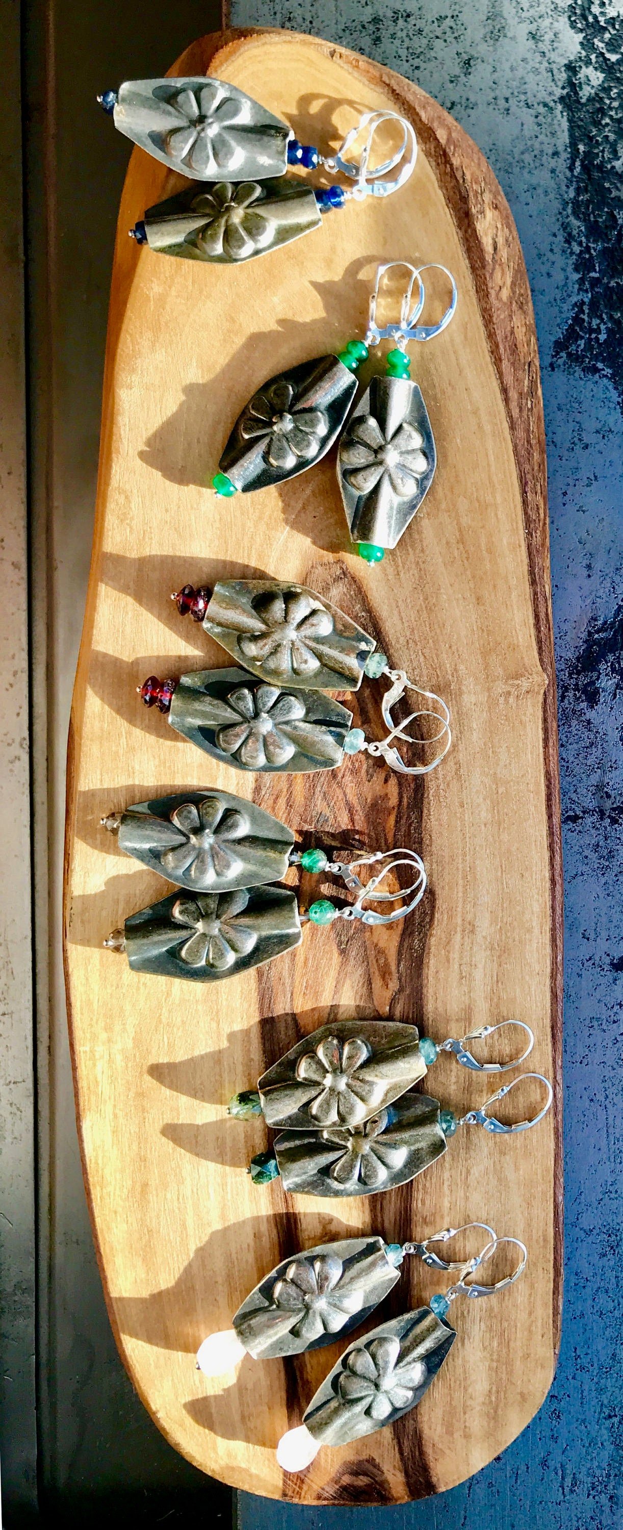 FLORA Earrings Close Up View
