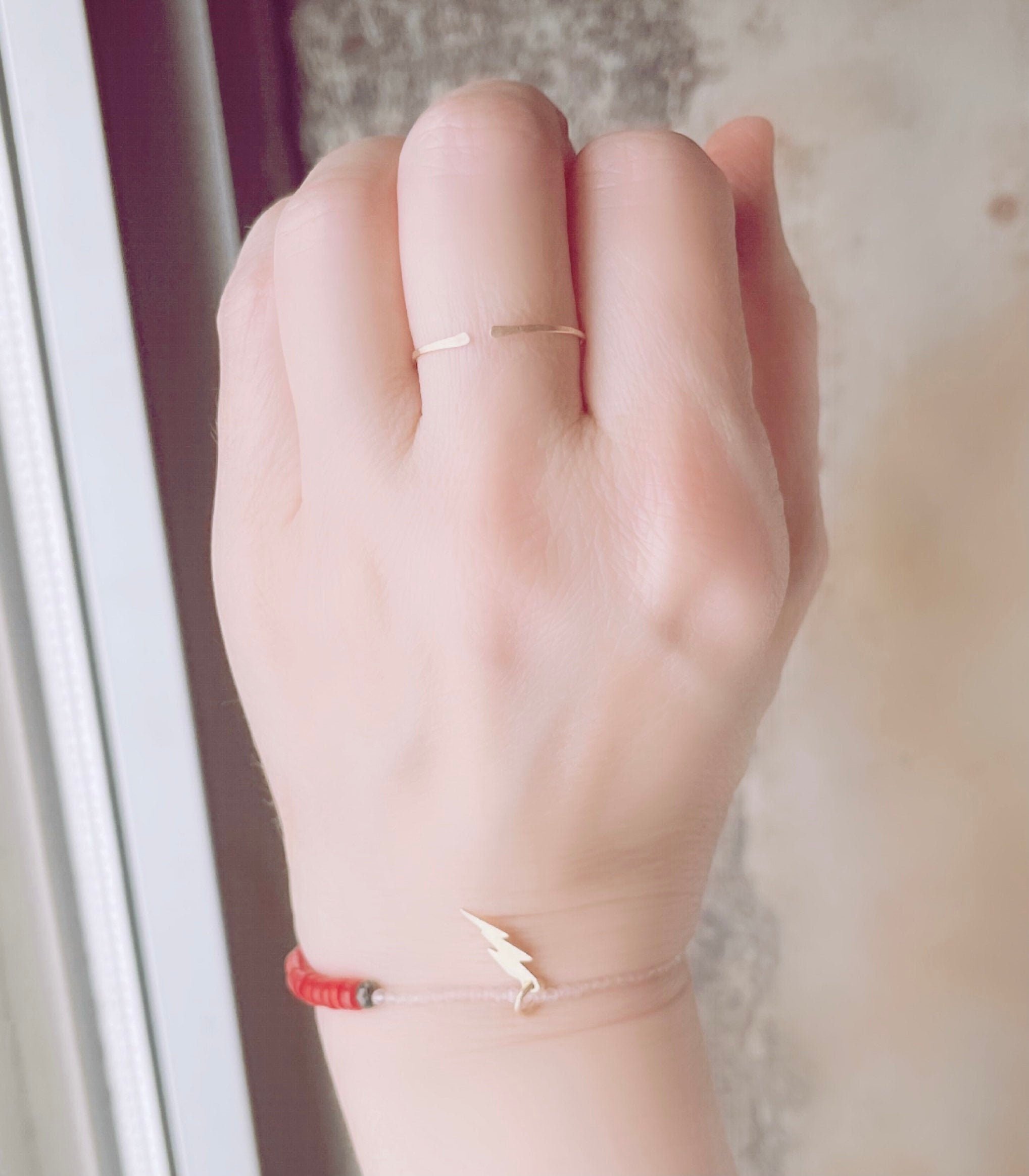 PEONY Bracelet Model Wearing On Wrist