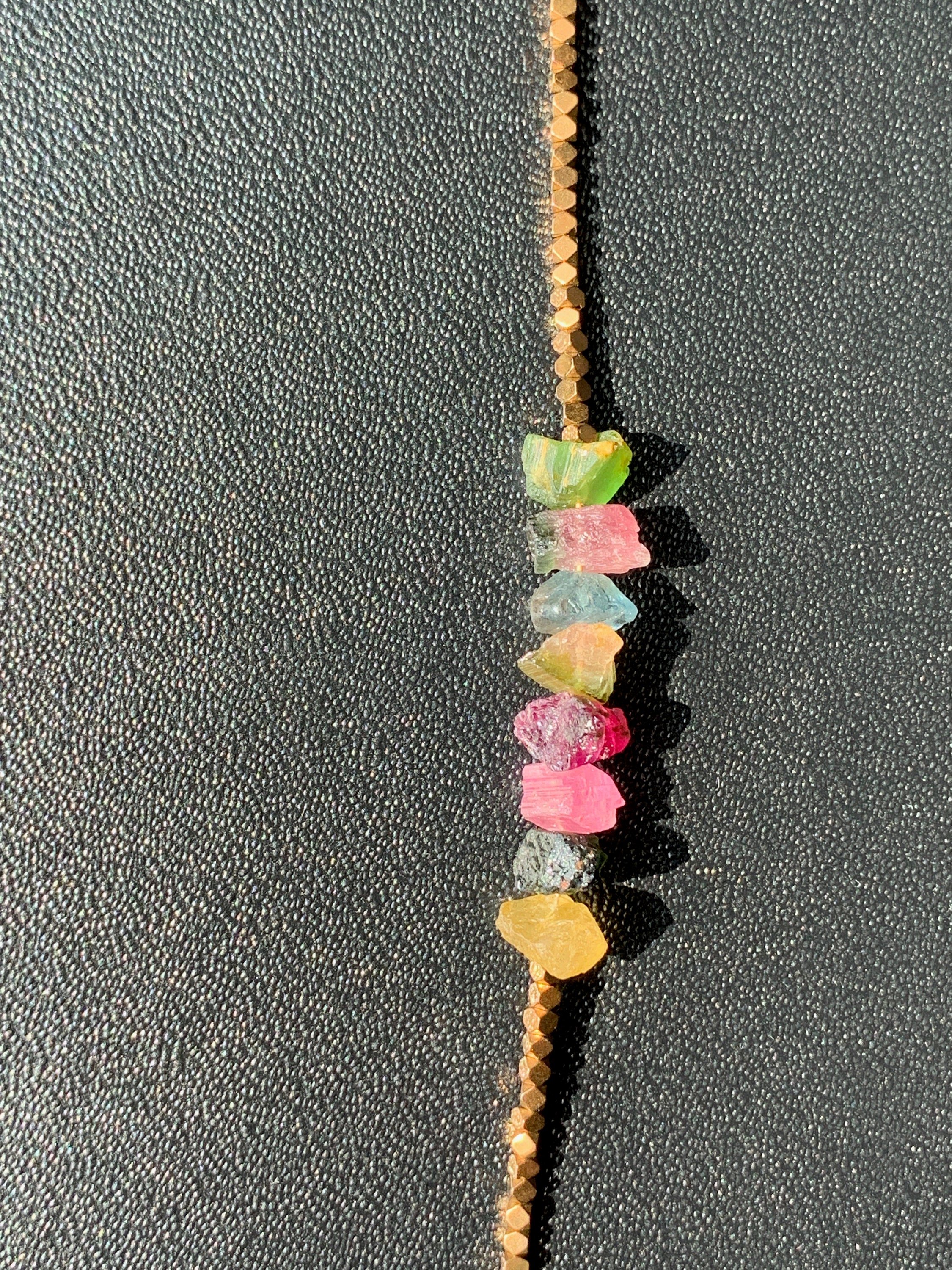 GOGO Tourmaline Bracelet Top View