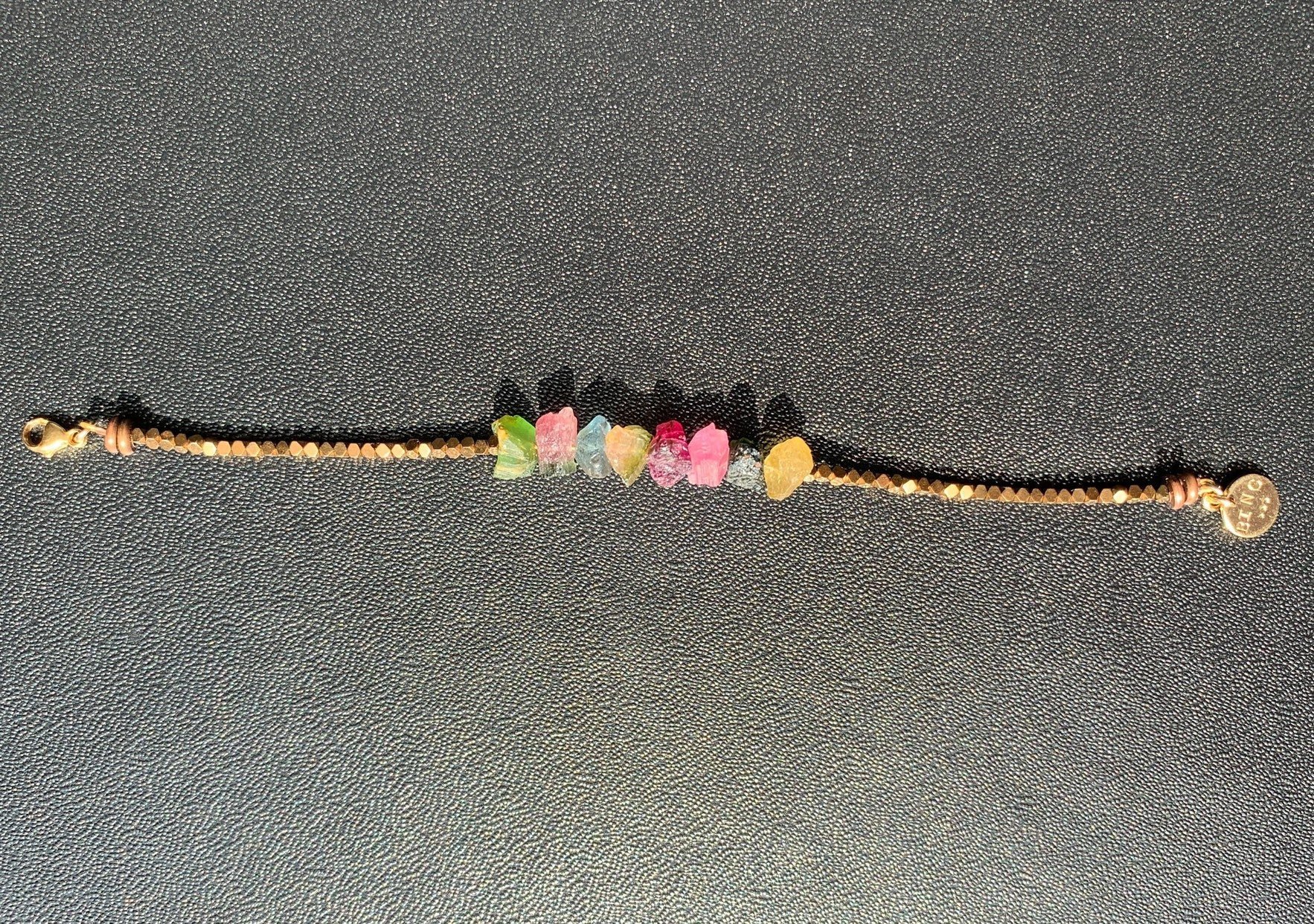 GOGO Tourmaline Bracelet Top View