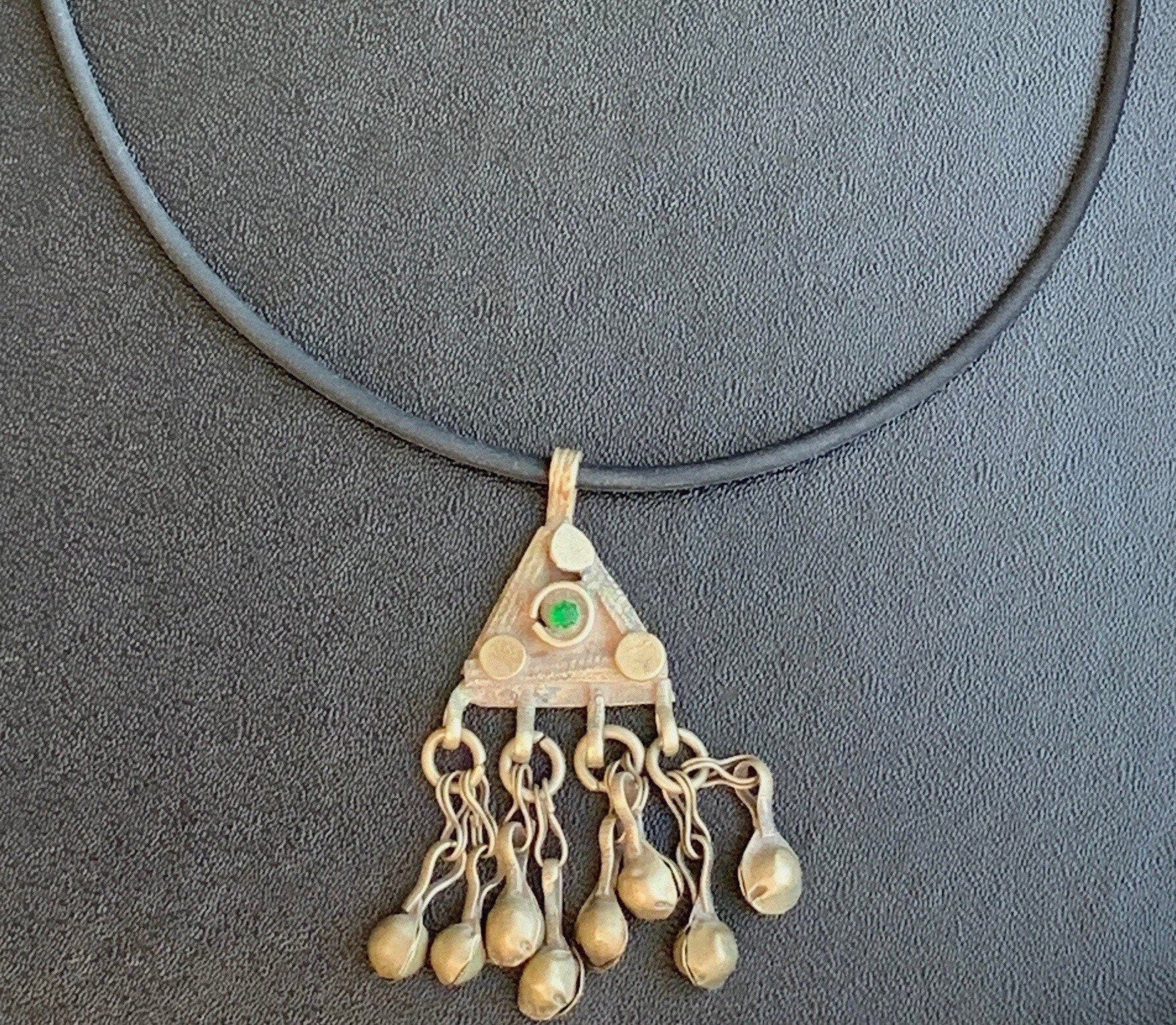 JADE Statement Necklace Front View