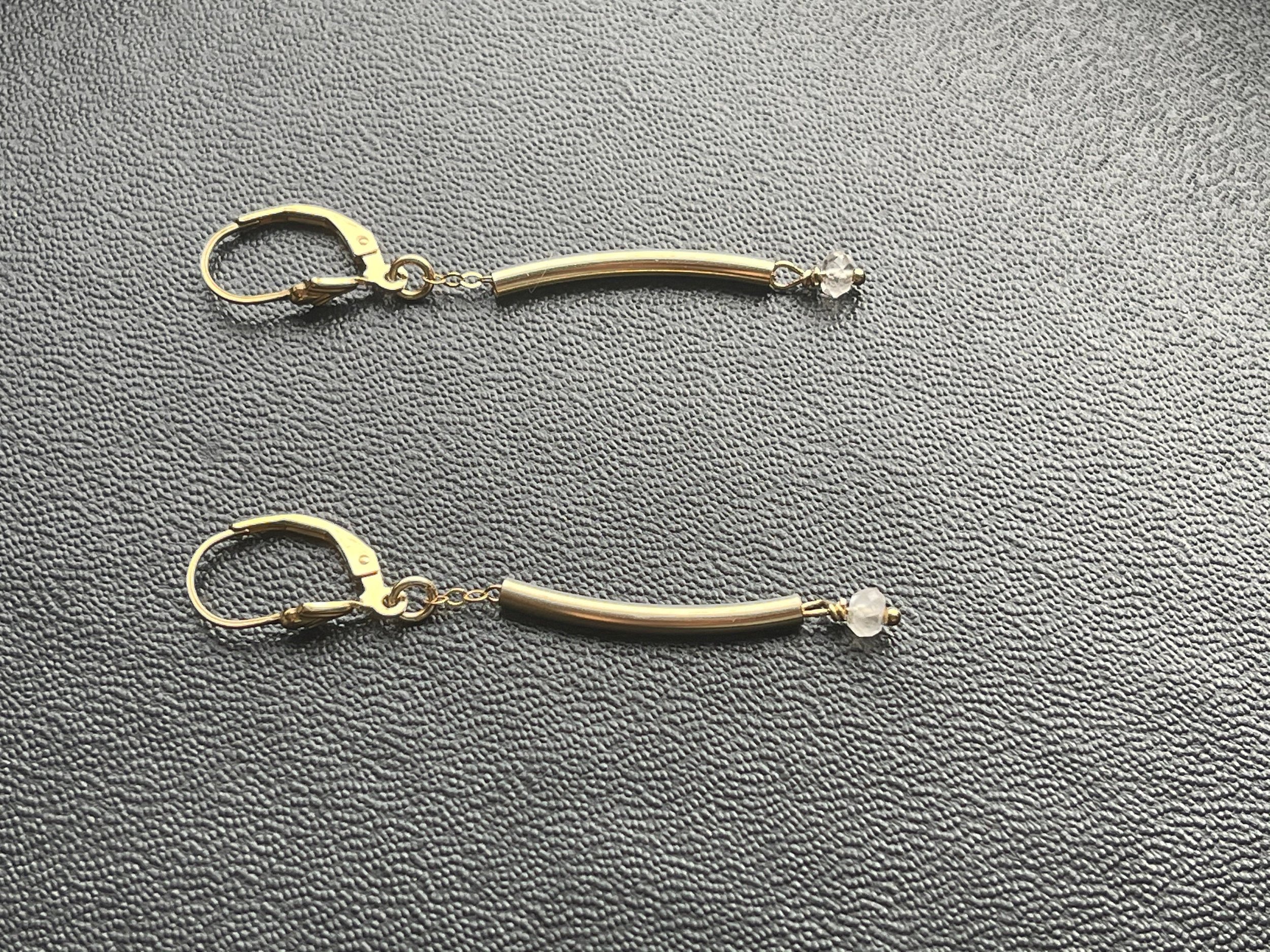 AXEL Earrings Top Angle View
