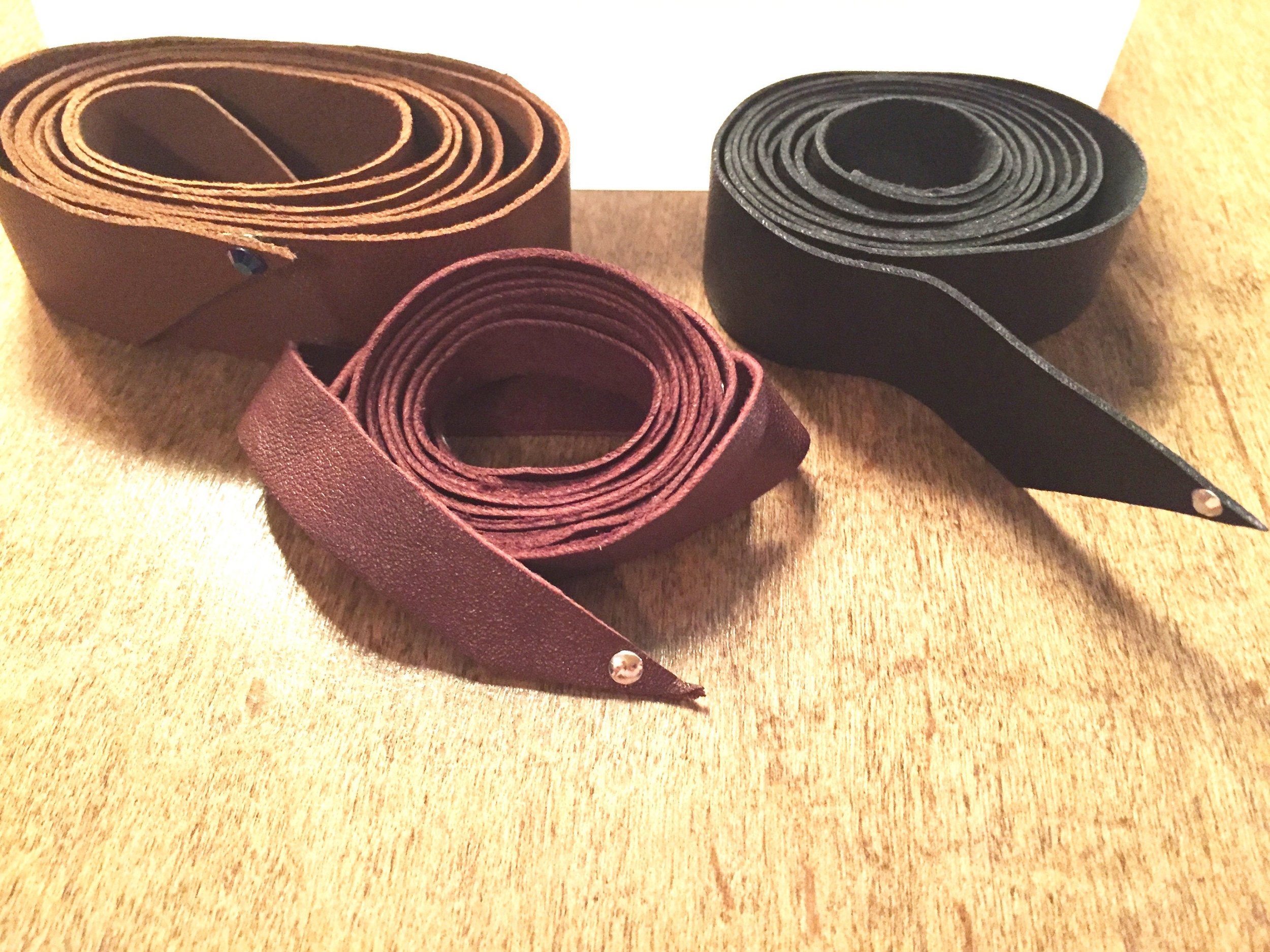 PRINCETON Skinny Silk Scarf Material Examples