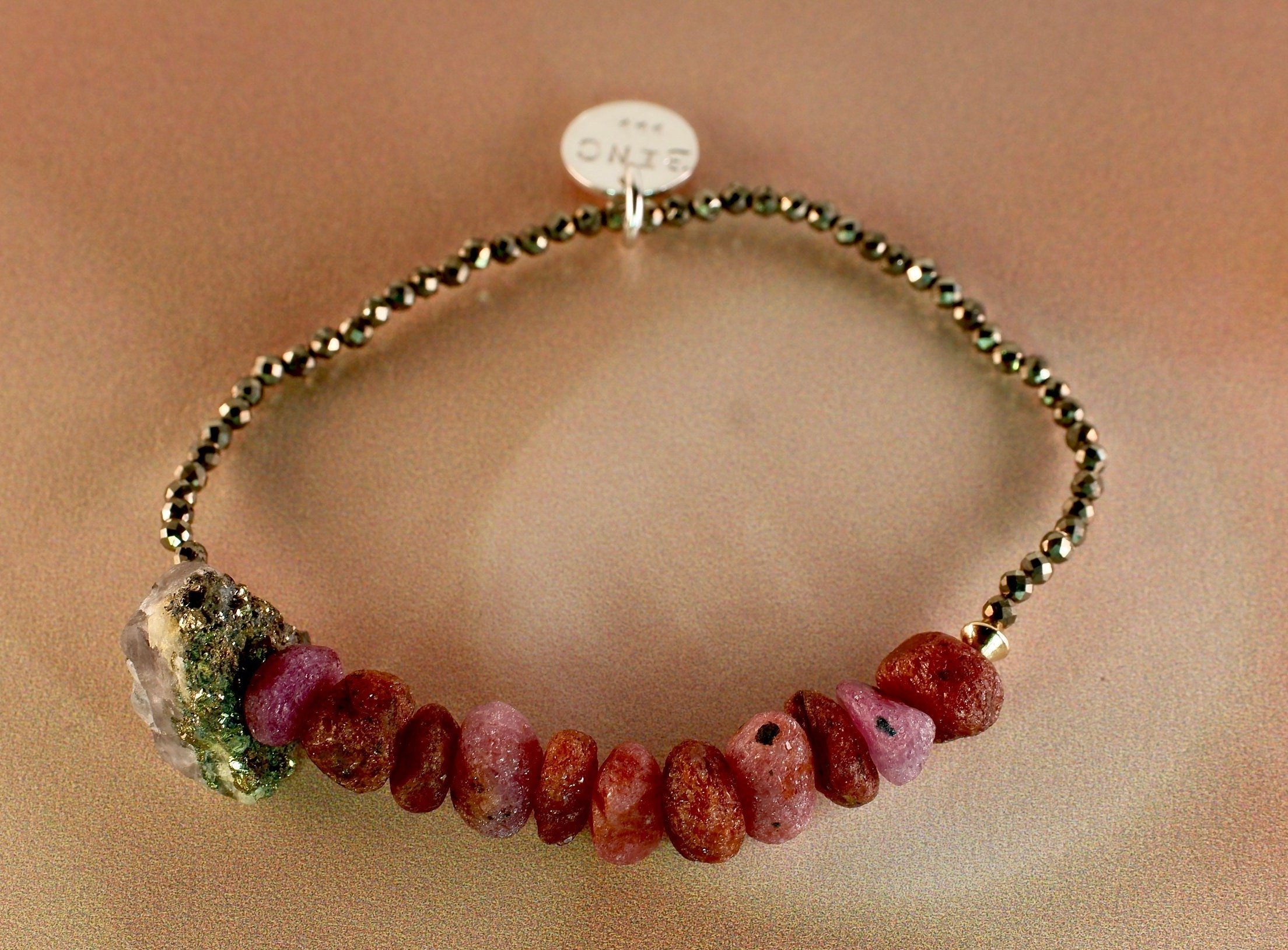 ZOE Bracelet Top Angle View Up Close