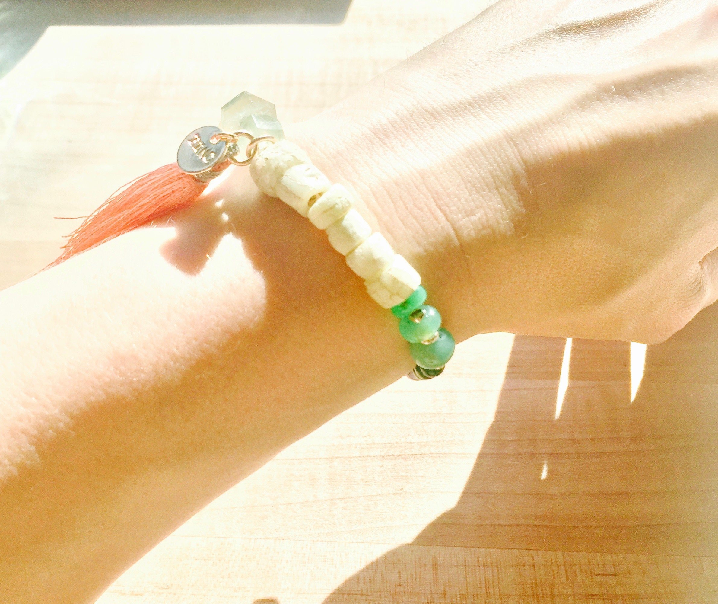 PEITY Bracelet Model Wearing On Wrist
