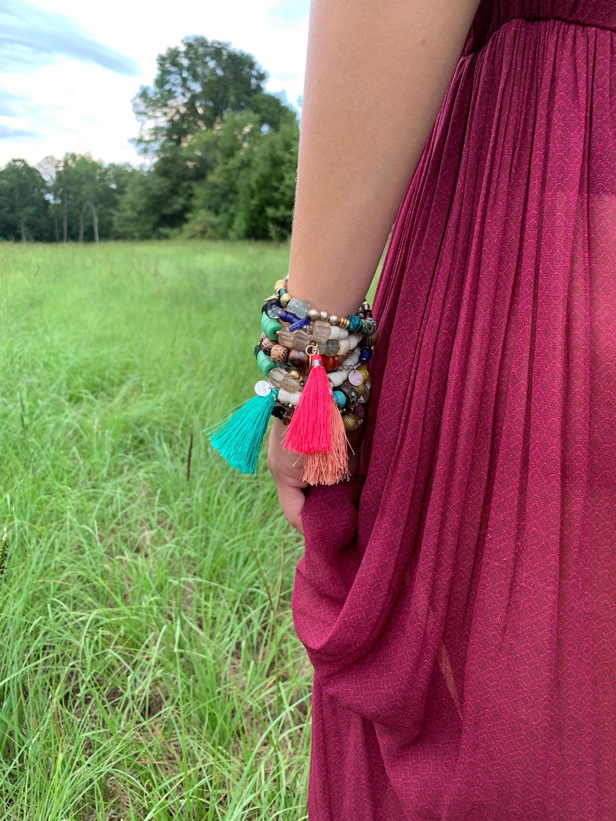 EMERY Bracelet Model Wearing