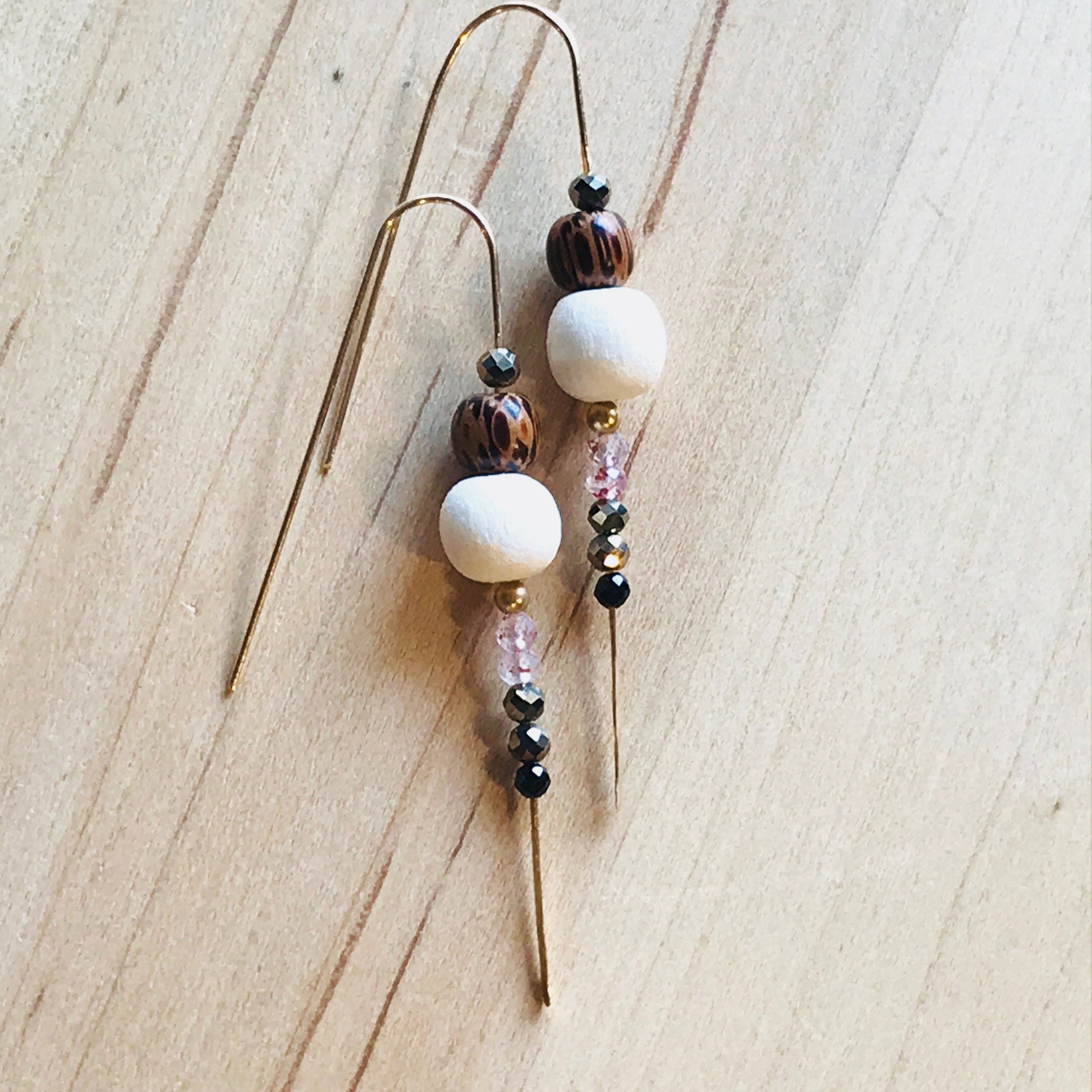 DAPHNE Earrings Top View