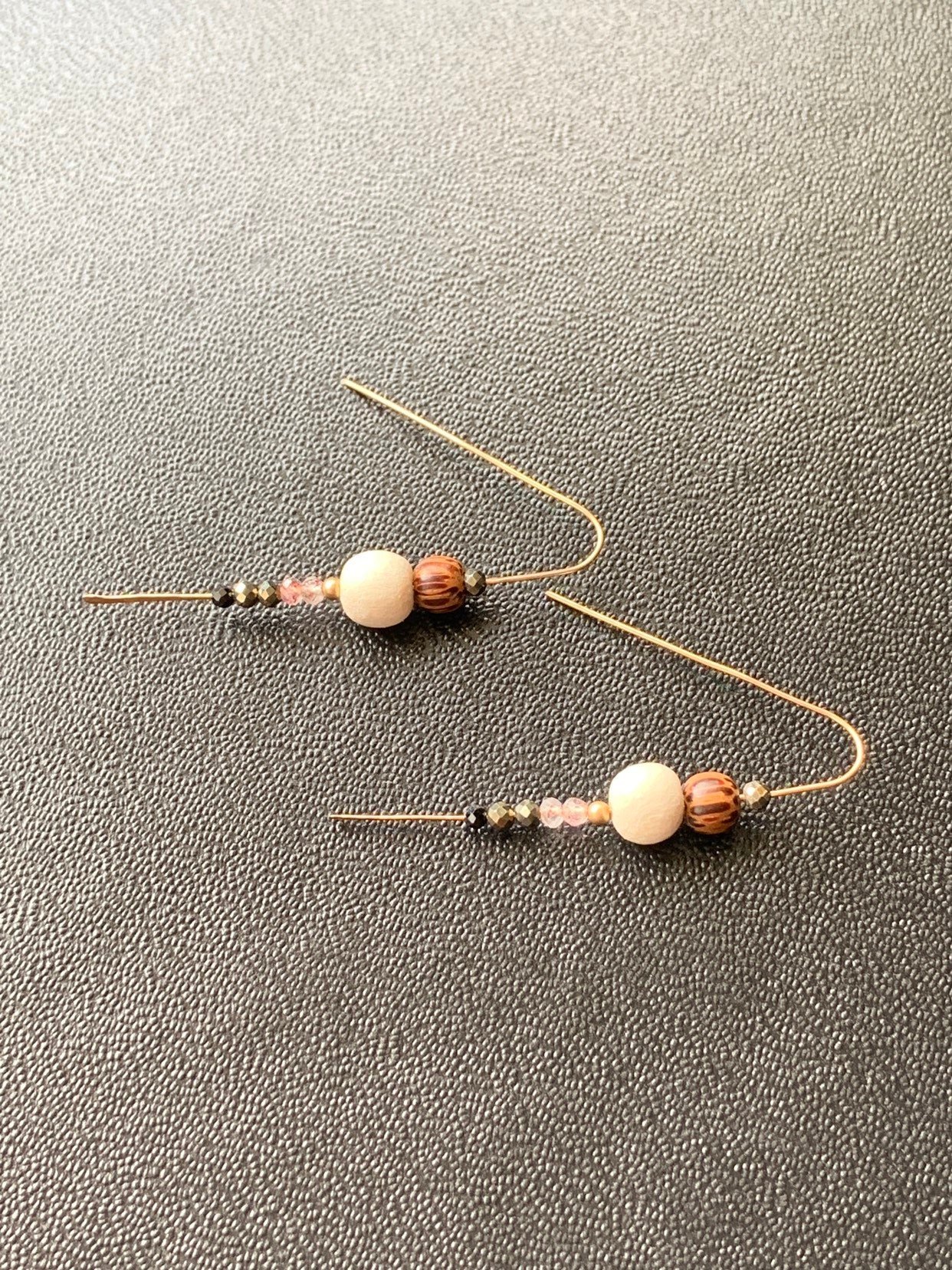 DAPHNE Earrings Top Angle View