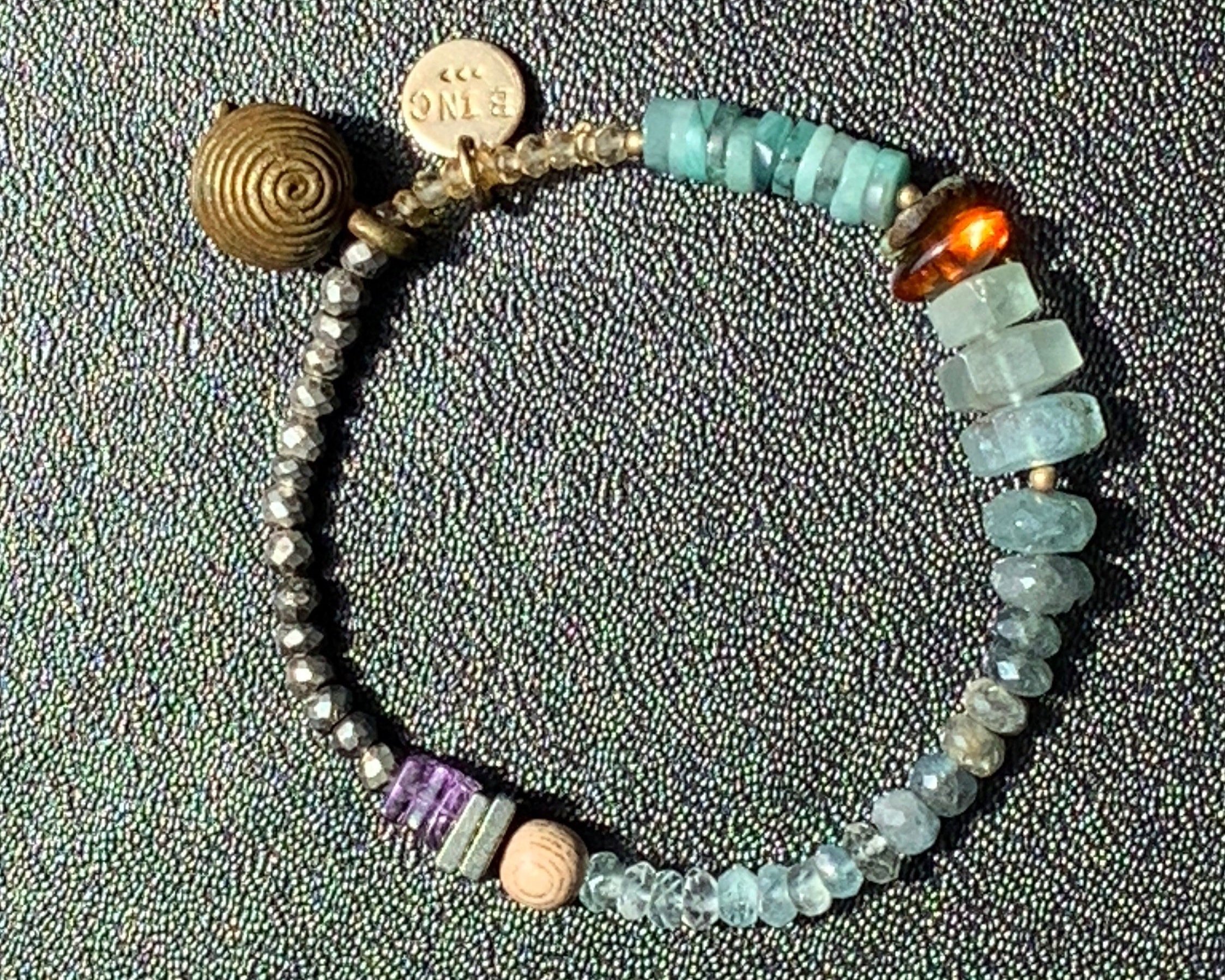 BAE Beaded Bracelet Top View