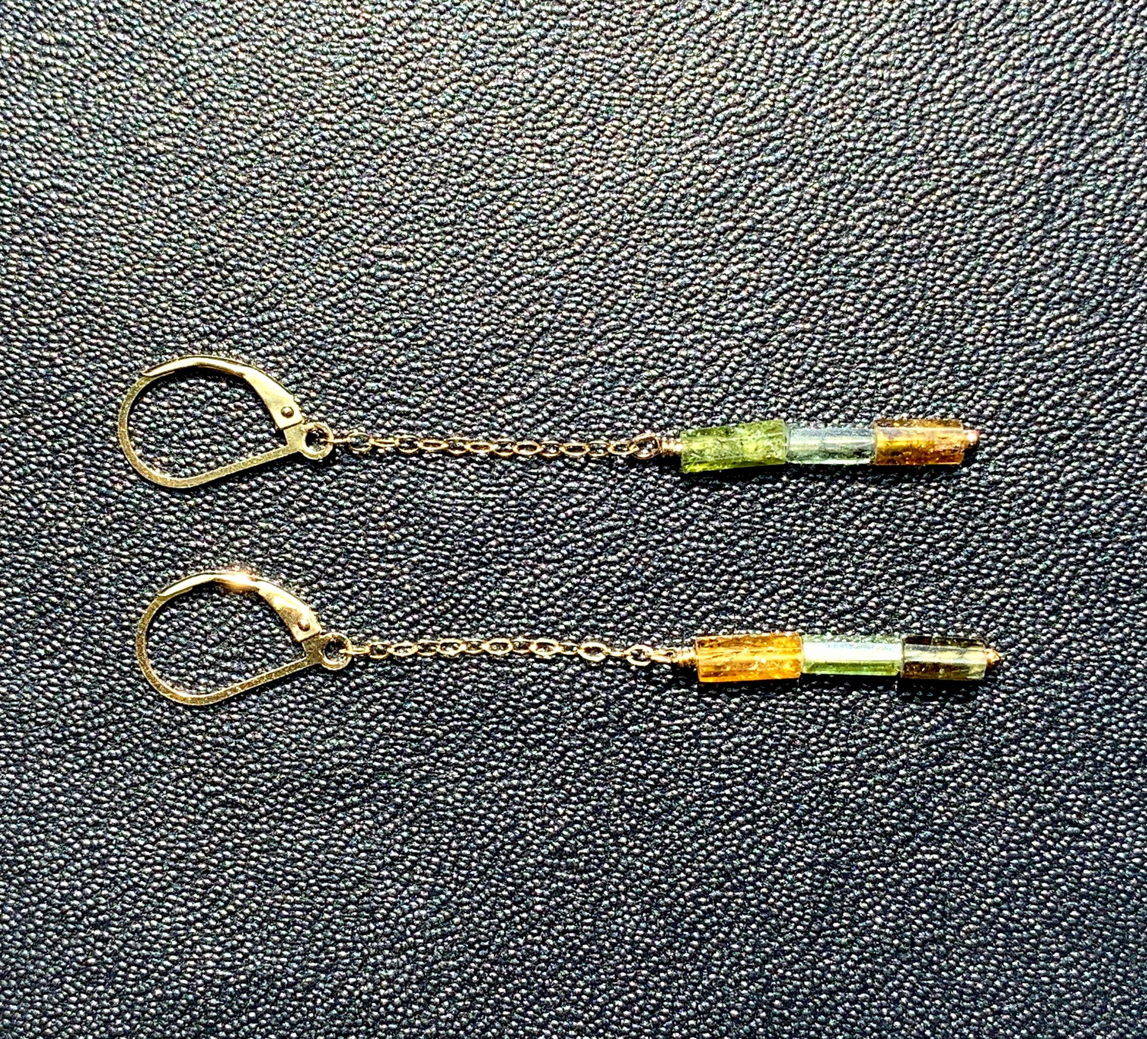 TSOL Dangling Earrings Top View
