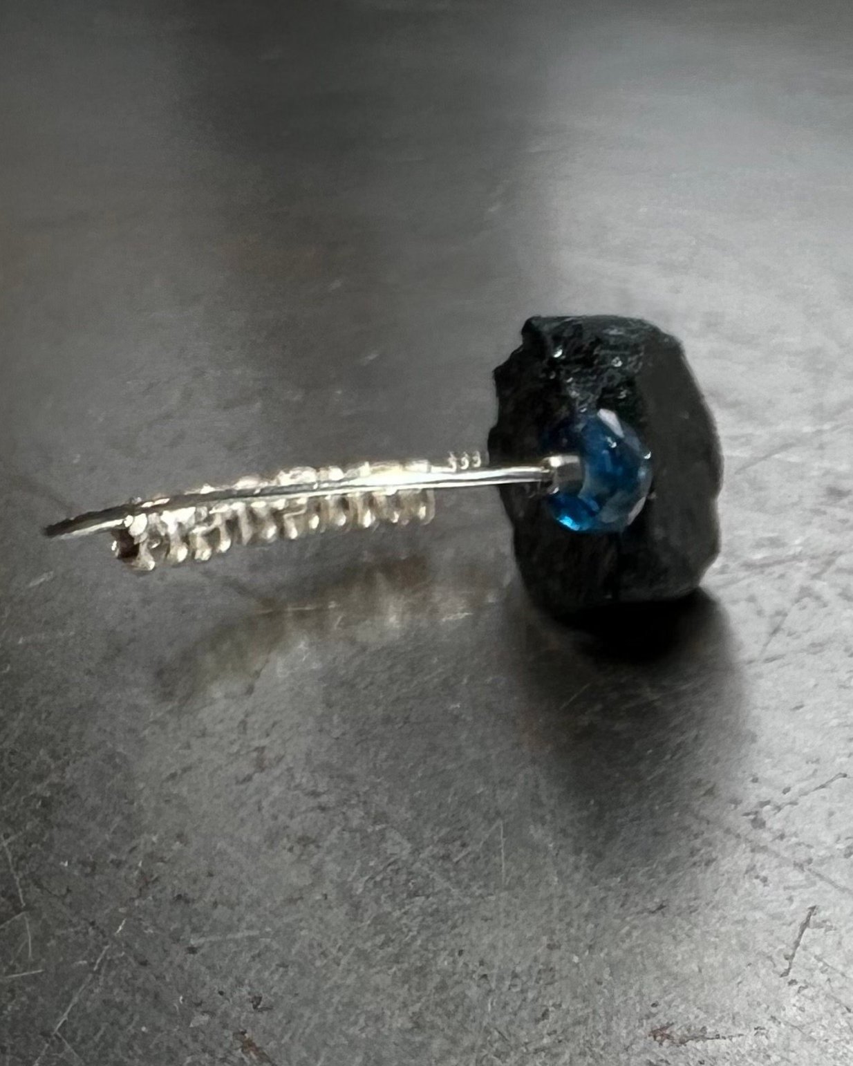 BERLIN Gemmy Fidget Ring Top Angle View