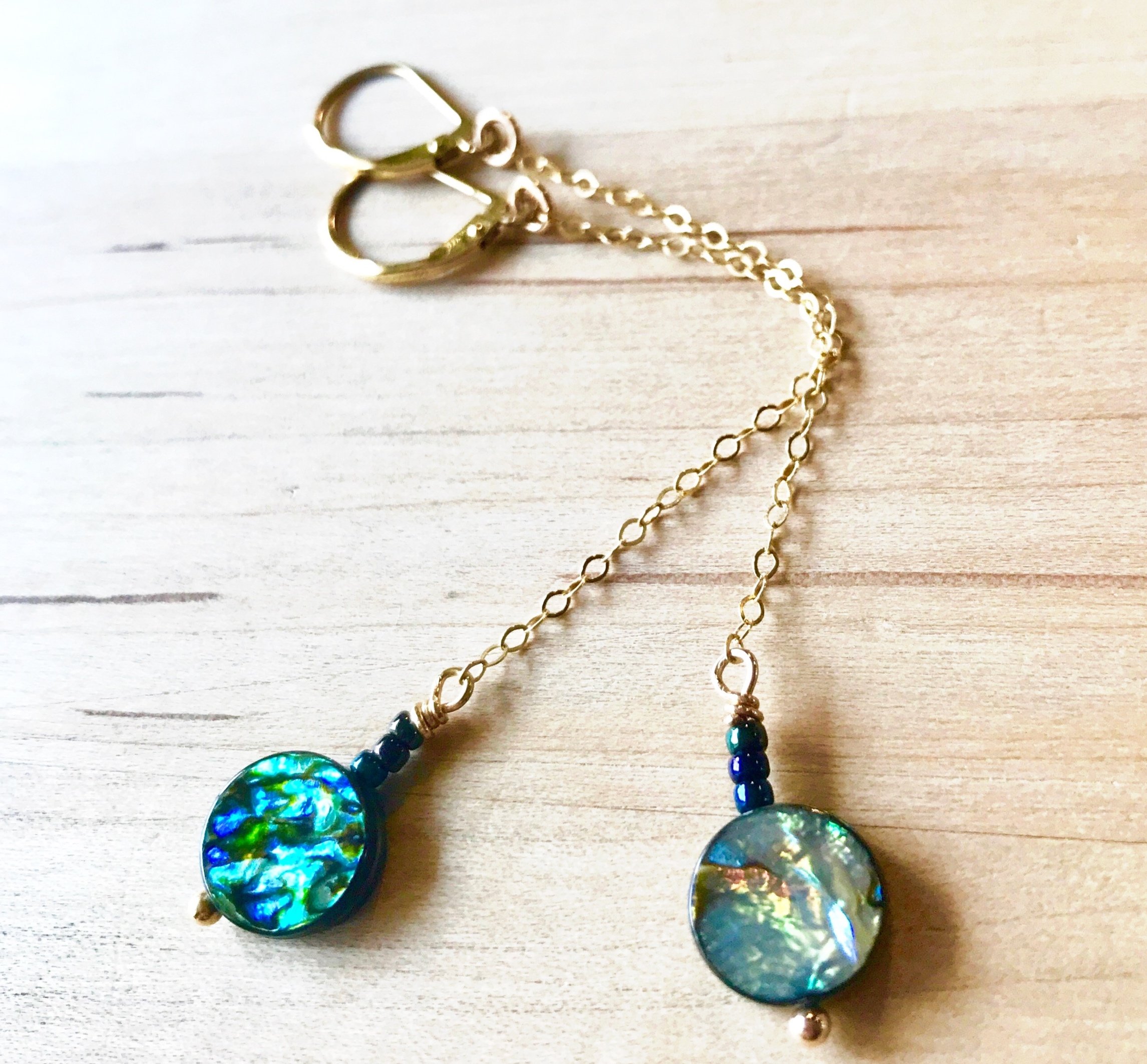 TESS Earrings Top View