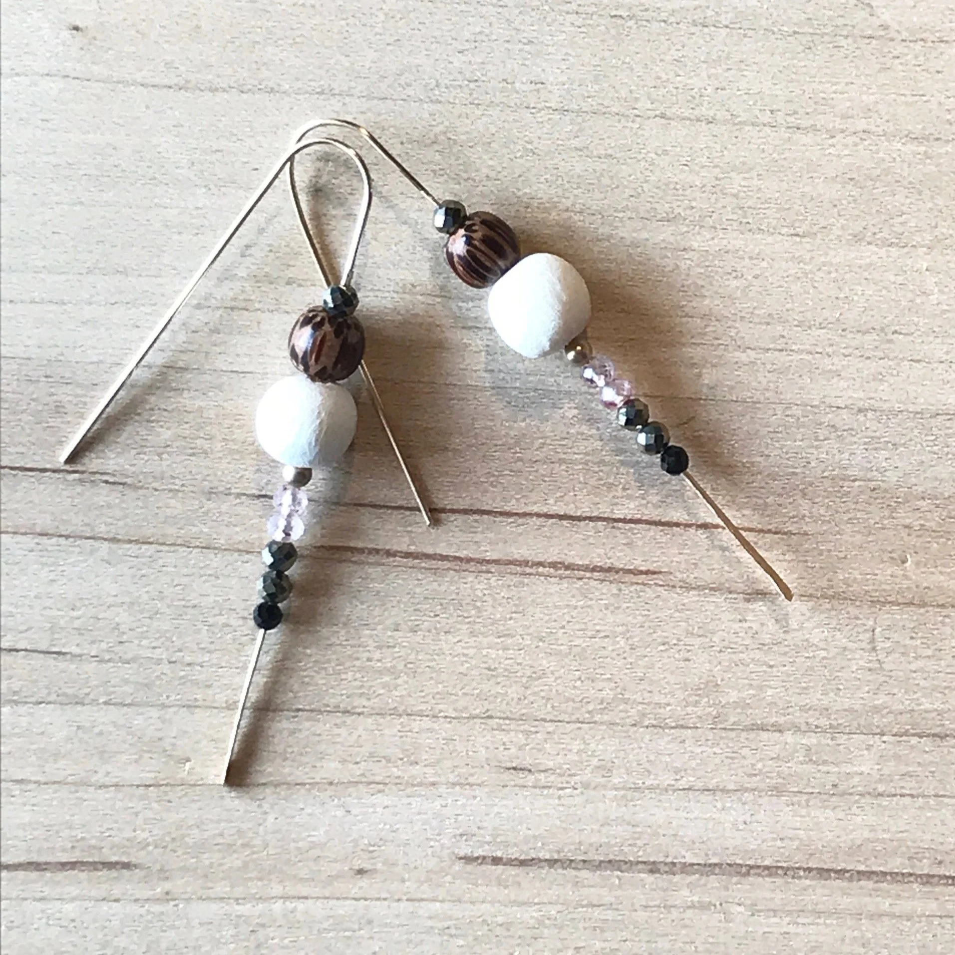 DAPHNE Earrings Top Angle View