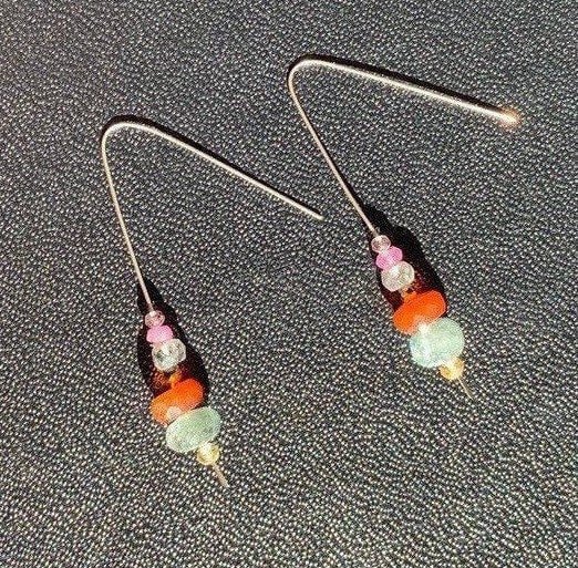 LILY Earrings Top View