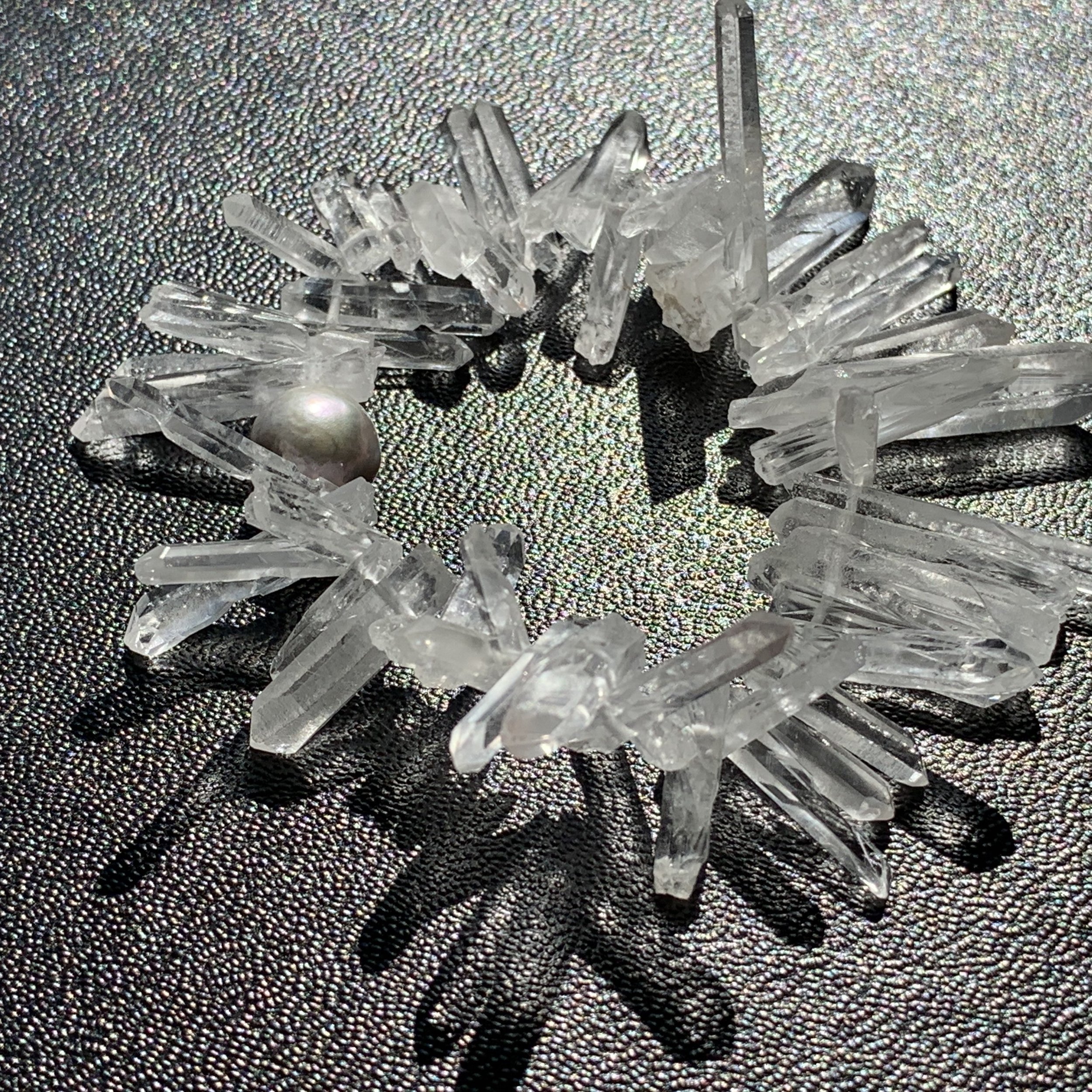 CRYSTAL Bracelet Top Angle View