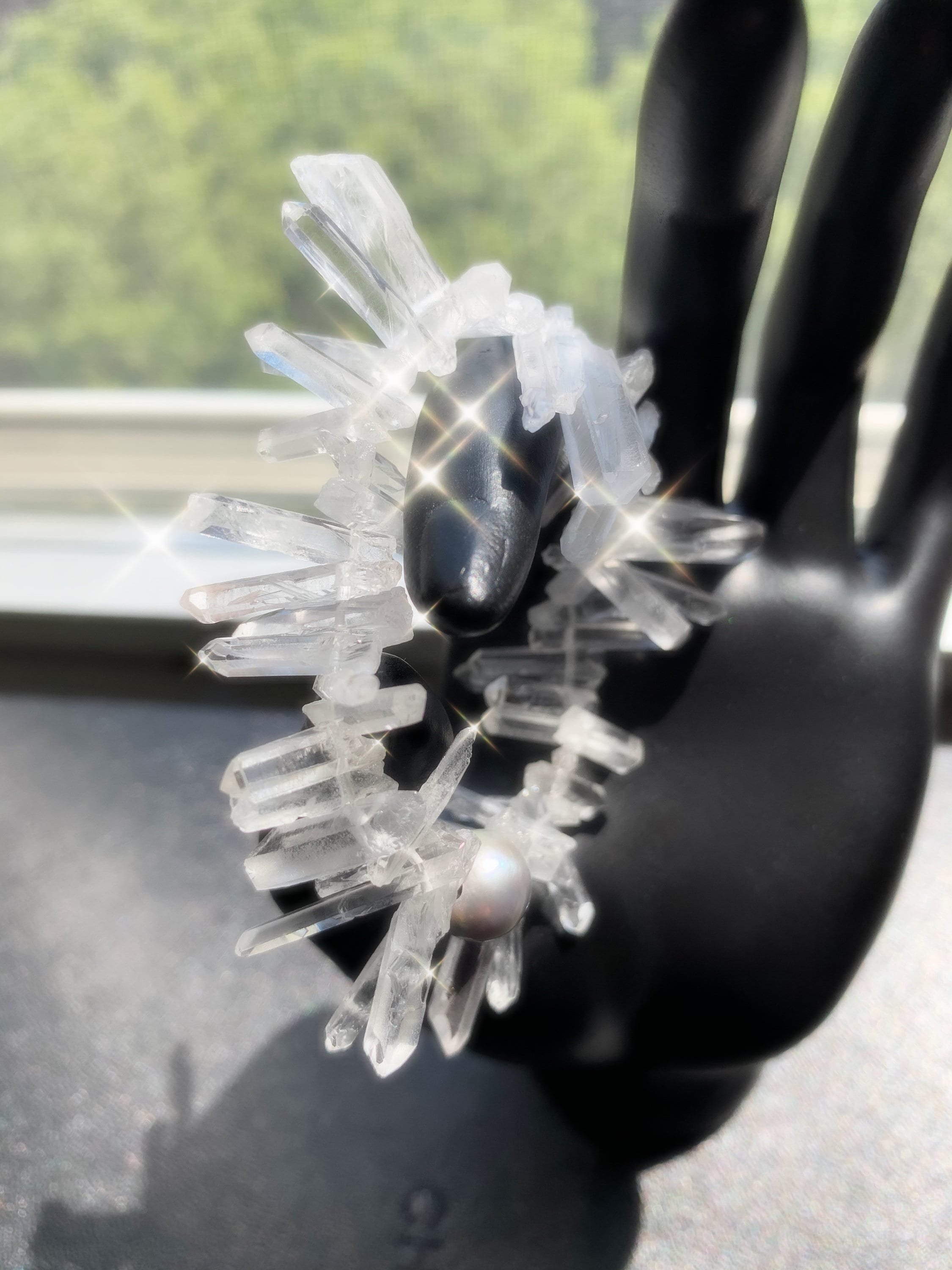CRYSTAL Bracelet On Display