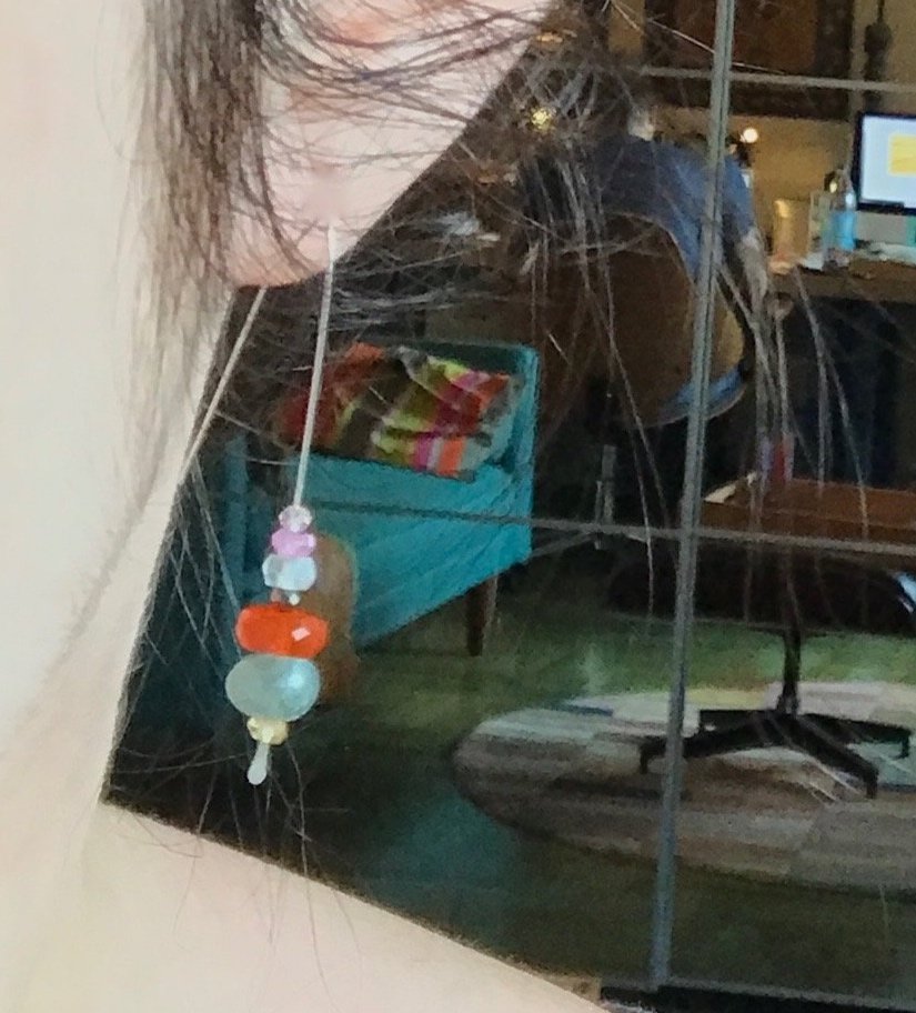 LILY Earrings On Display
