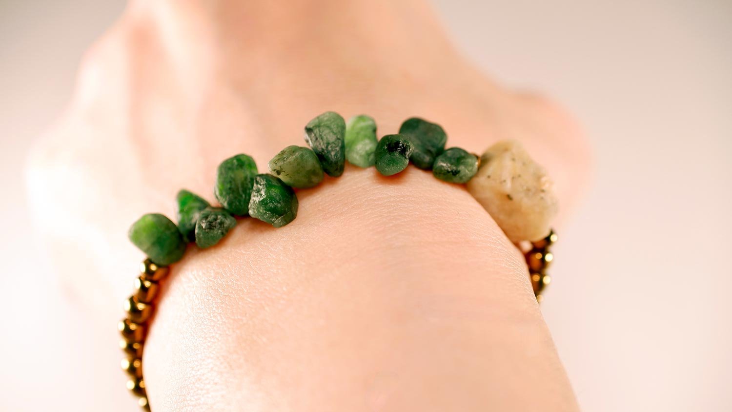 LIAM Bracelet Model Wearing On Wrist
