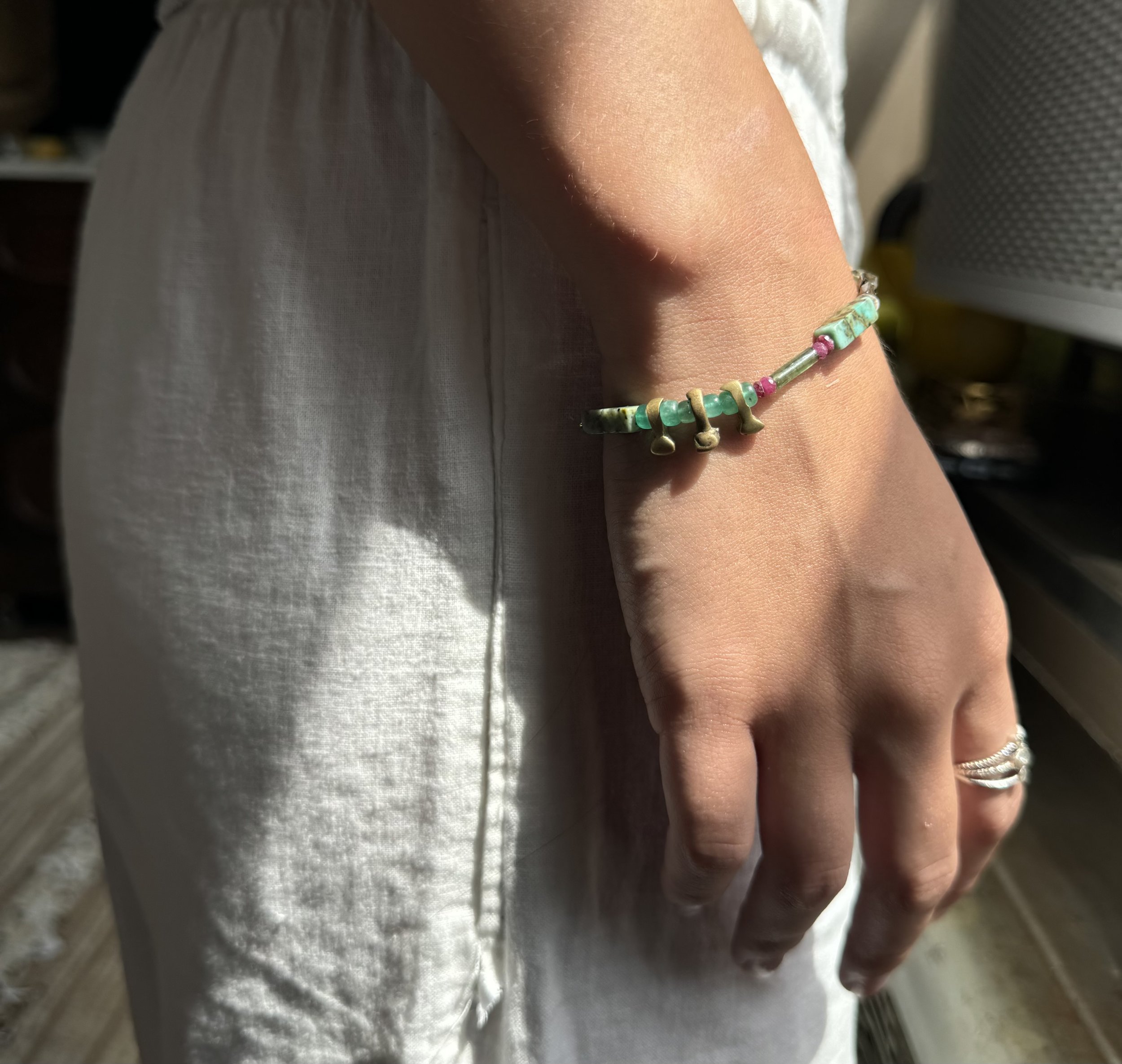 bracelet on model