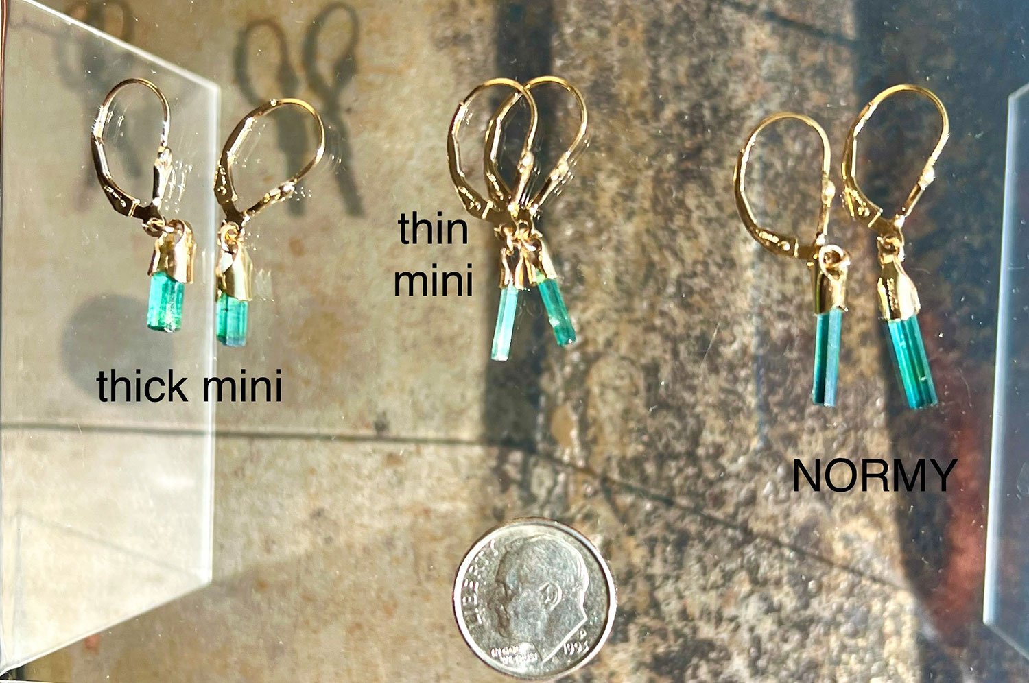 GROVE Earrings On Display