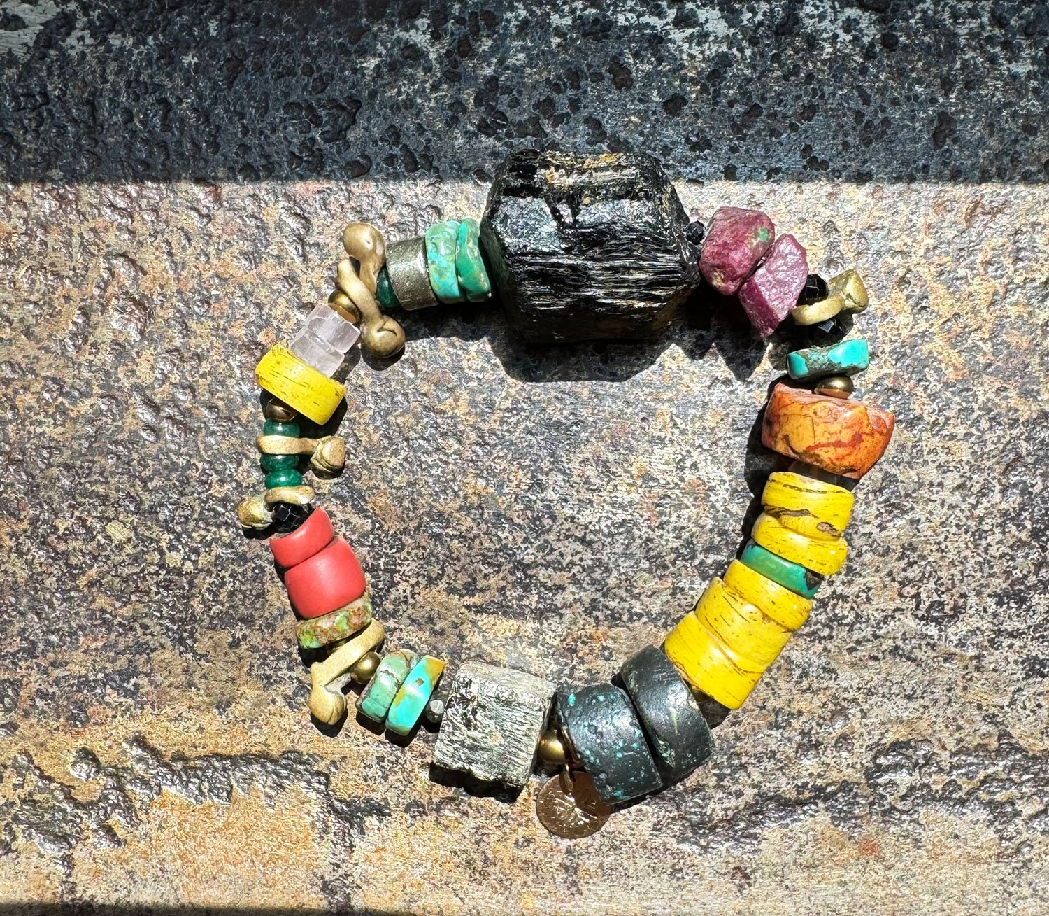 SADE Beaded Bracelet Top View