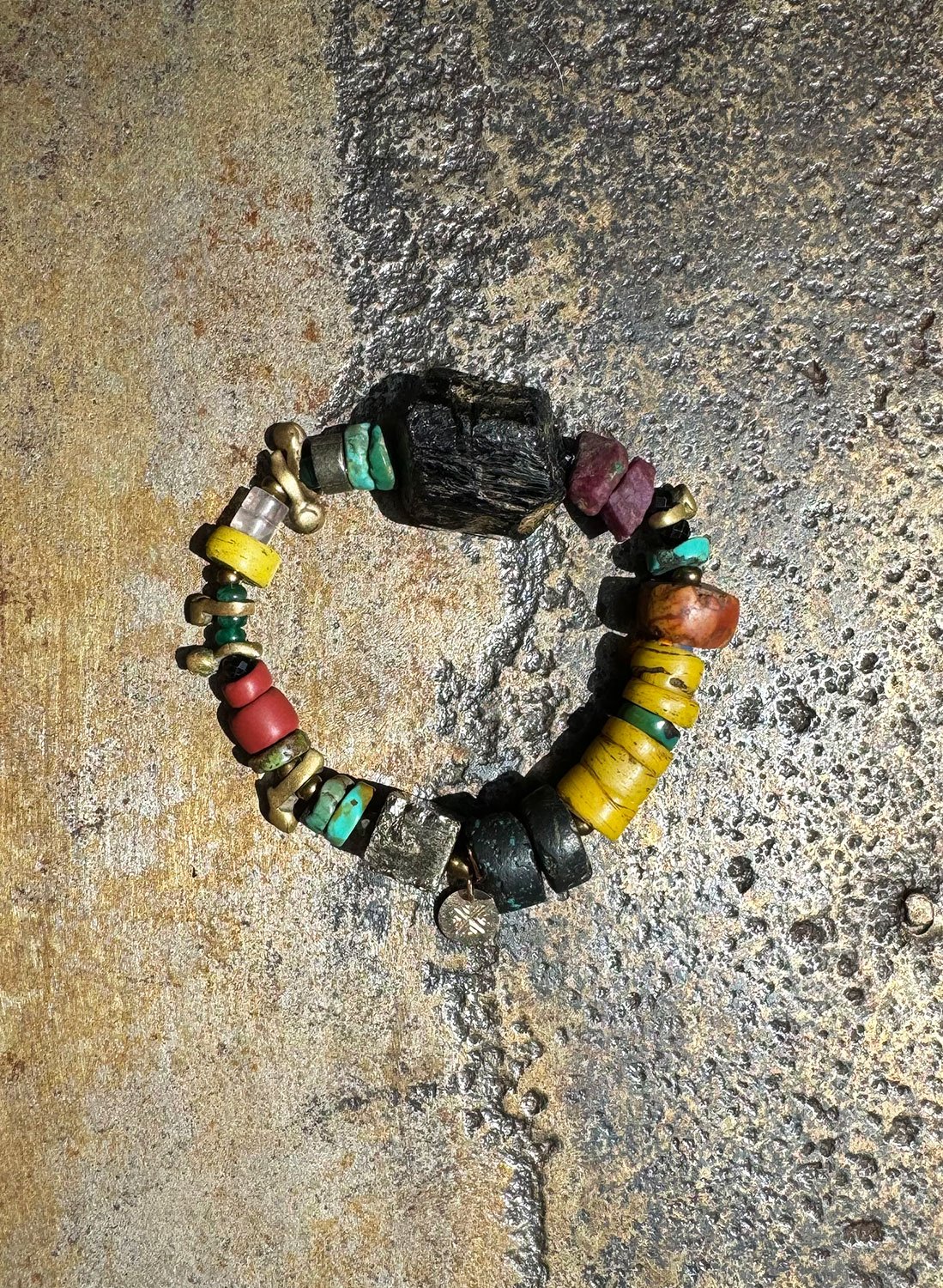 SADE Beaded Bracelet Top View