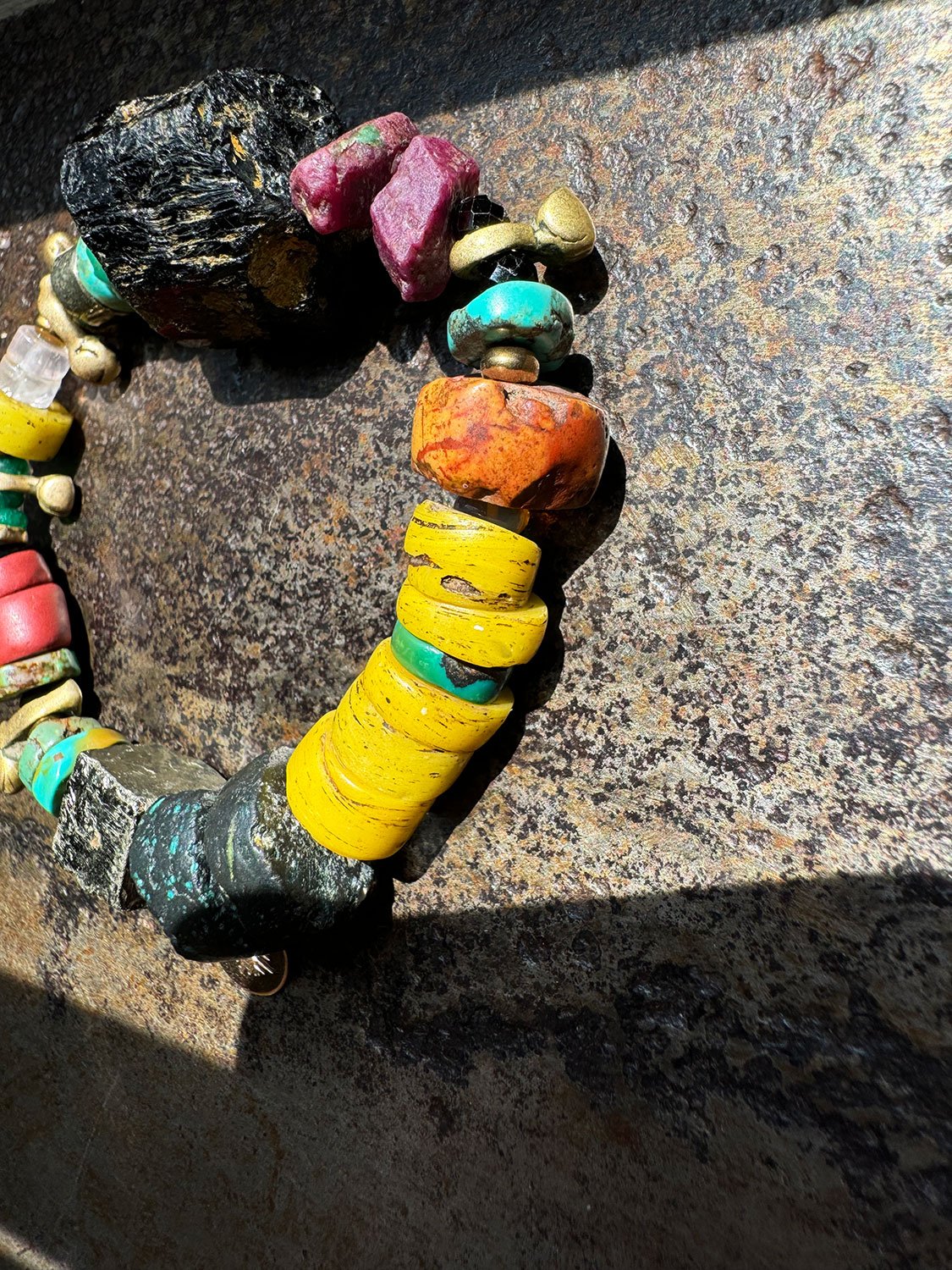 SADE Beaded Bracelet Side View