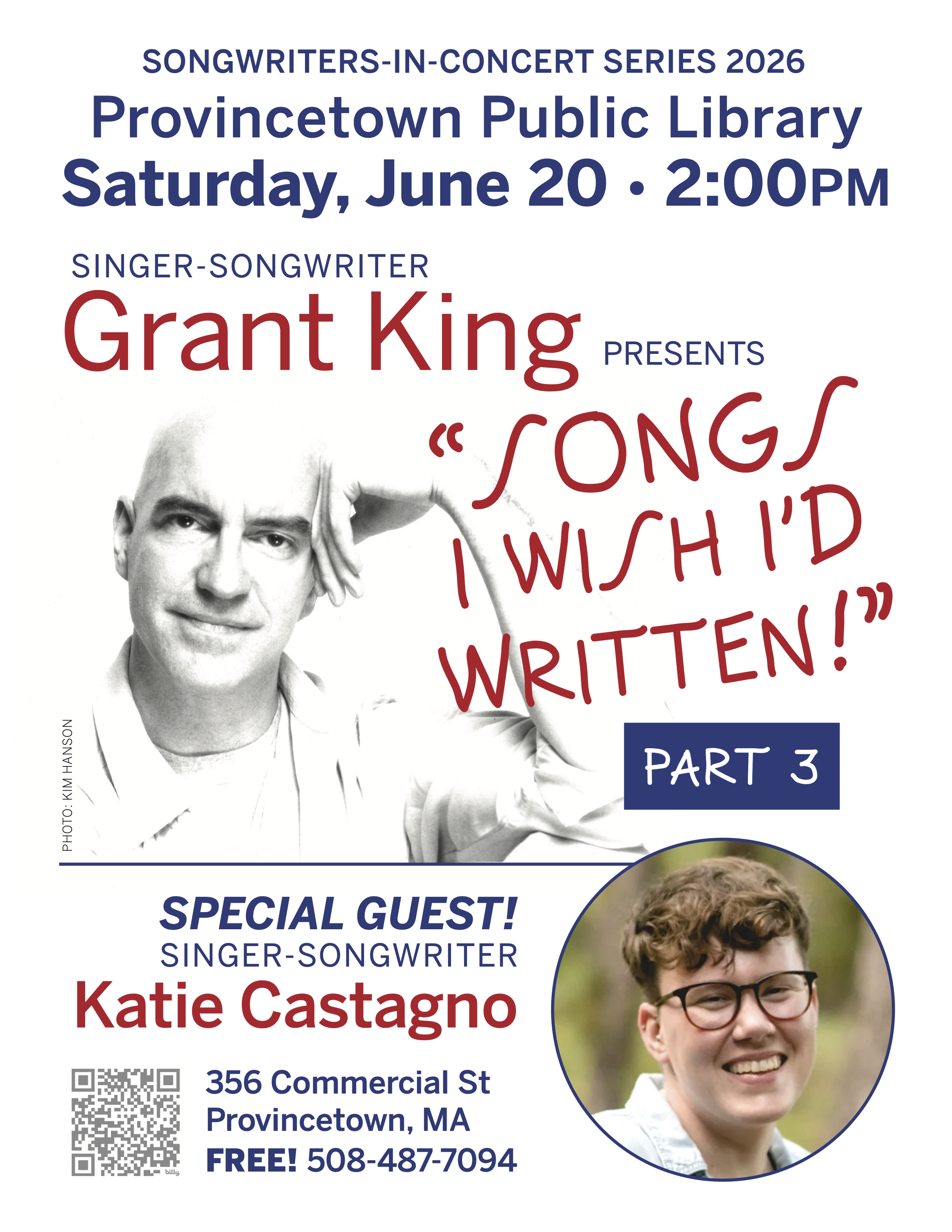 Grant King and Katie Castagno in Concert