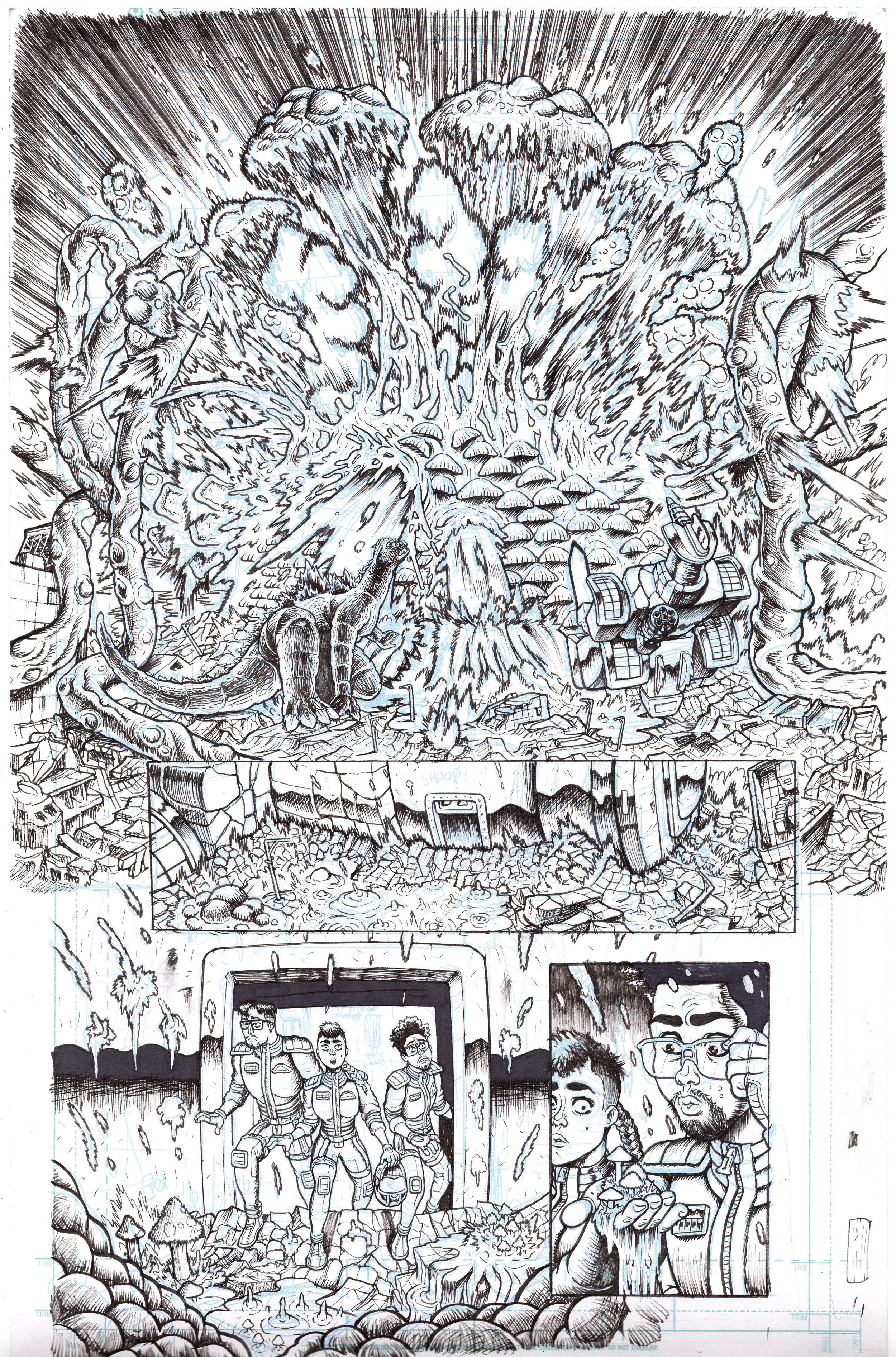 Godzilla: War for Humanity #5, Page 18