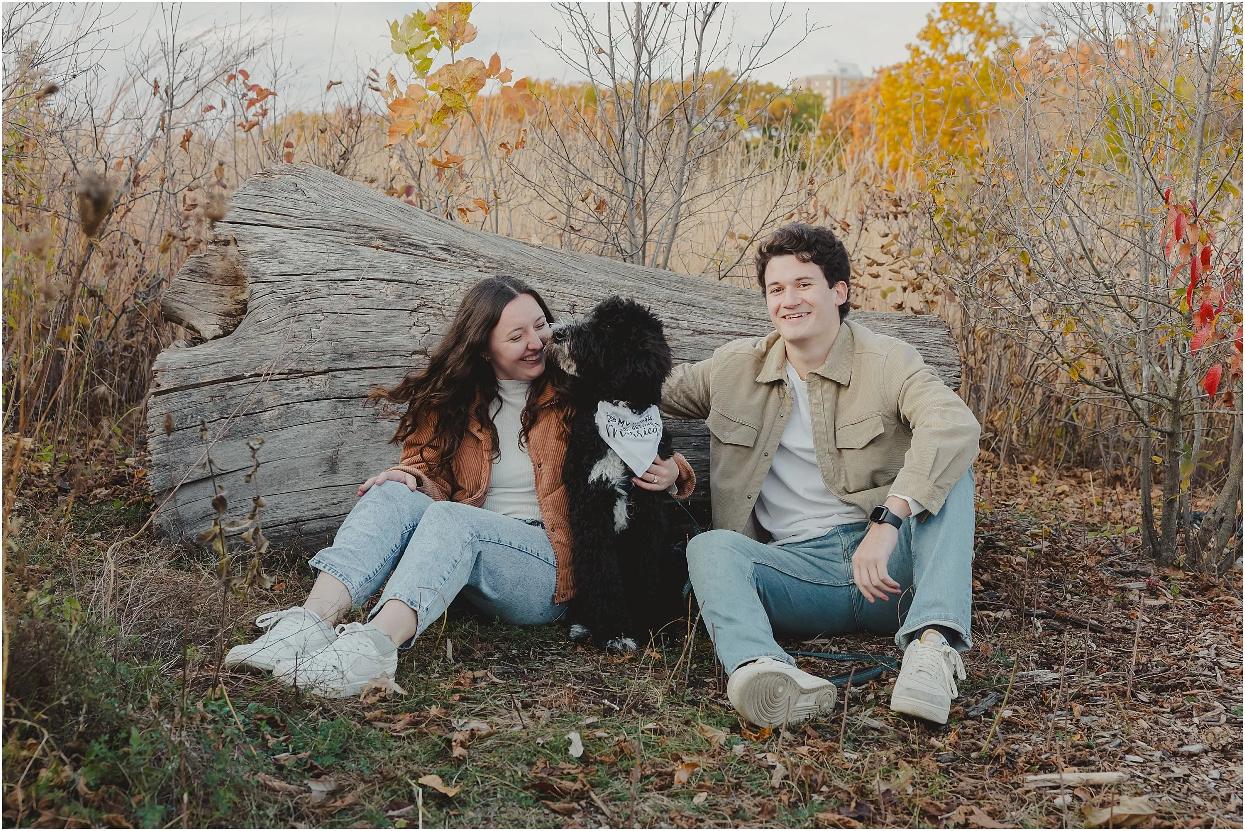 15-fall-engagement-photos-soft-colors-fun-dog-urban-ecology.JPG