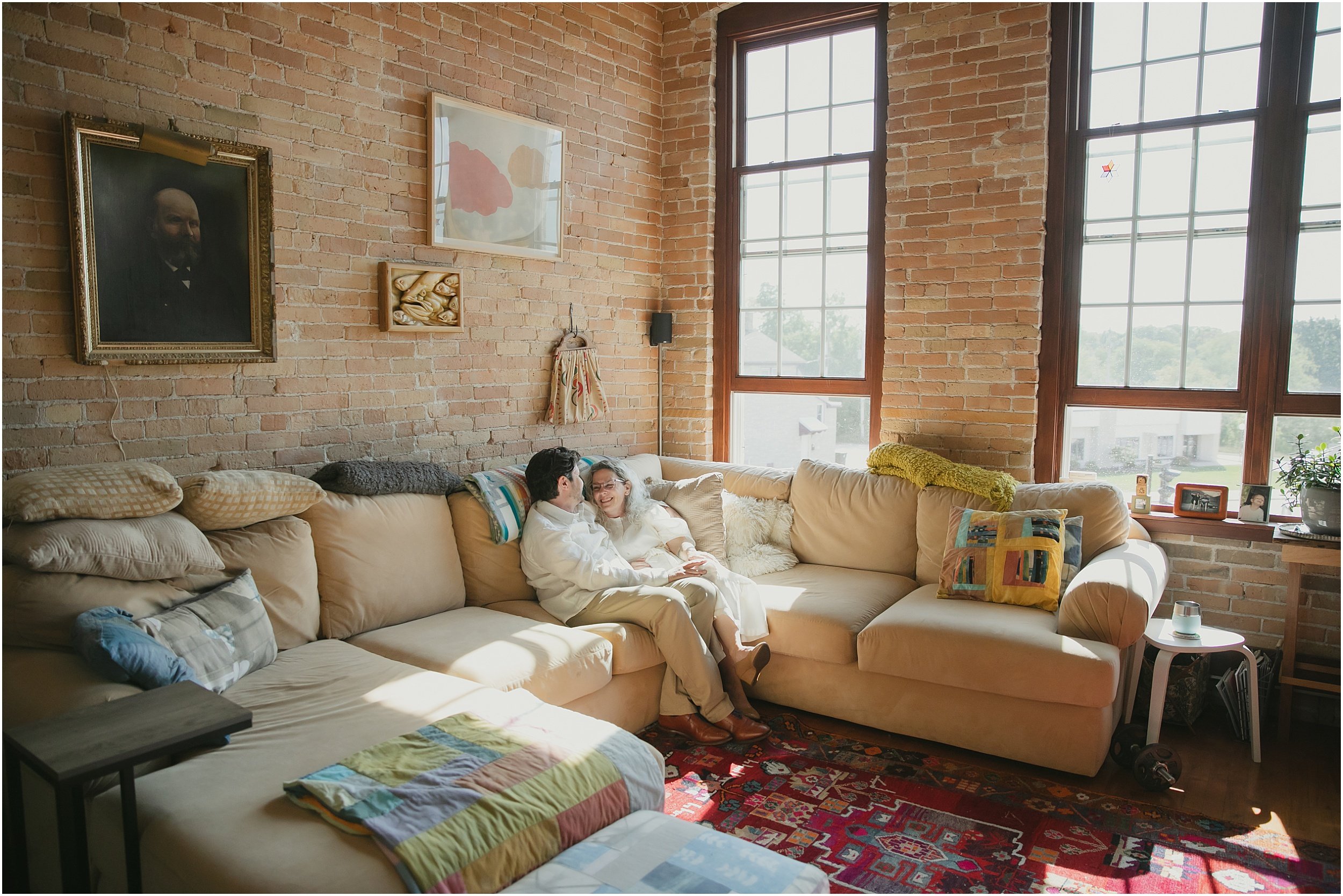 Intimate Candid Courthouse Wedding Day | Chilton, WI