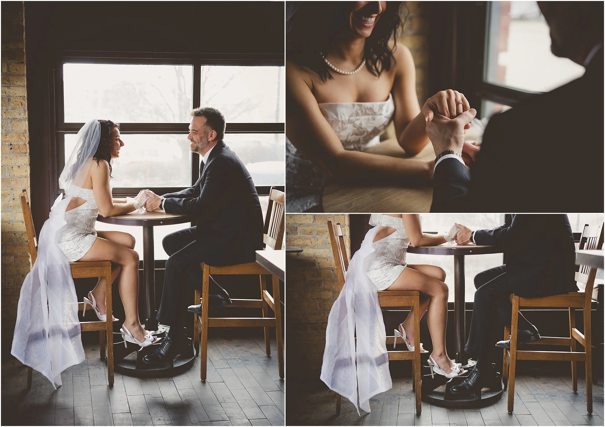 03-sexy-romantic-edgy-engagement-photos-iron-horse-hotel-lace-gloves-veil-big-white-bow-train-newspaper-drinks.JPG
