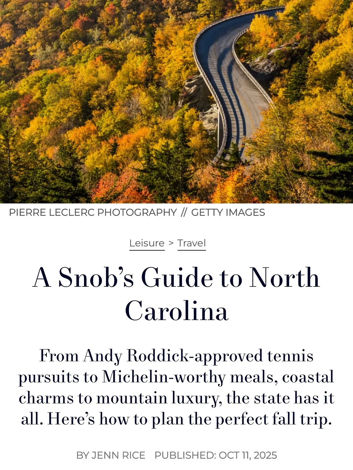Oh hello, @townandcountrymag! Sounds like a great time in the Old North State โจ๐๐น 
.
.
.
#durhamnc #downtowndurham #durhambars #drinkdurham
