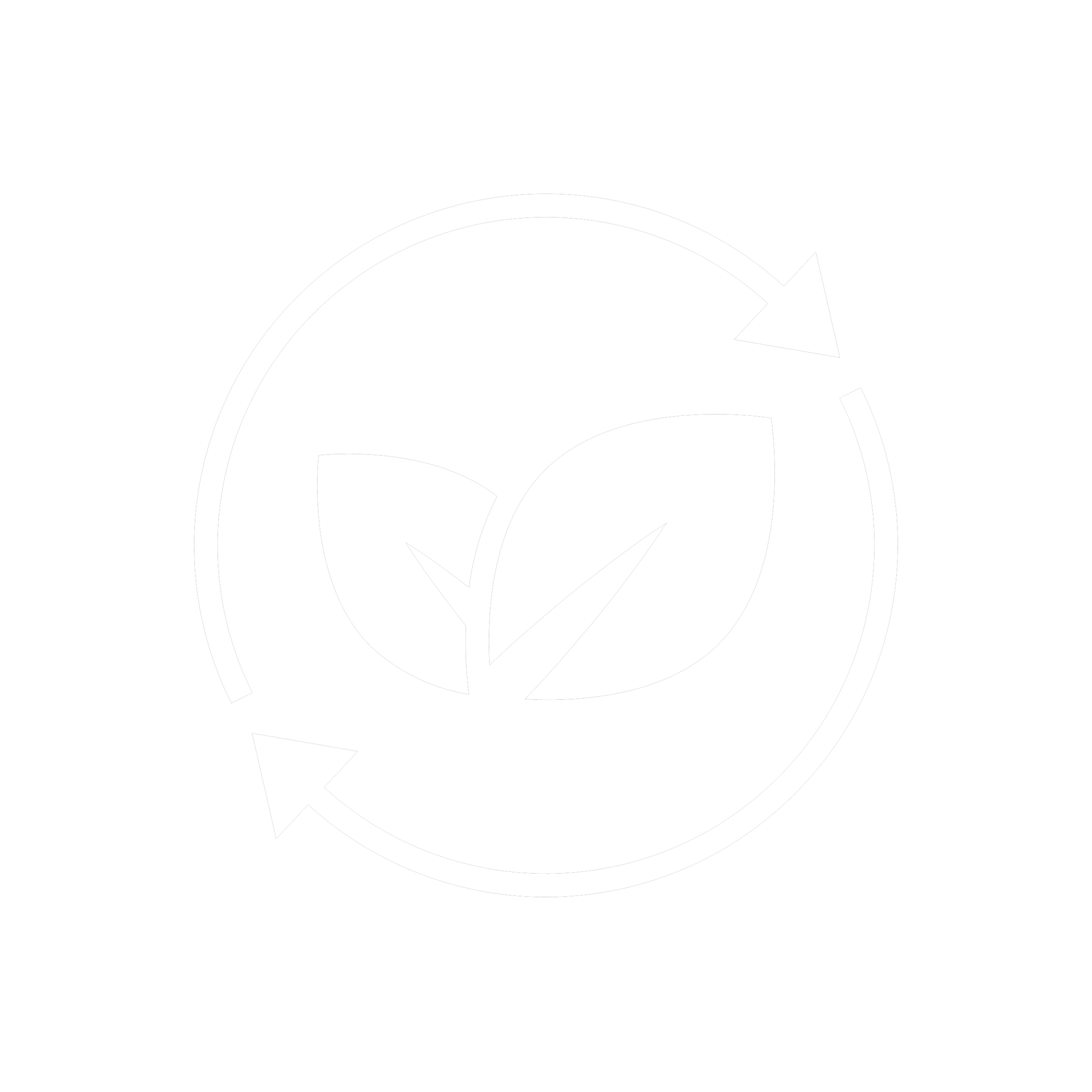 Black and white logo featuring a circular arrow surrounding a stylized letter A.