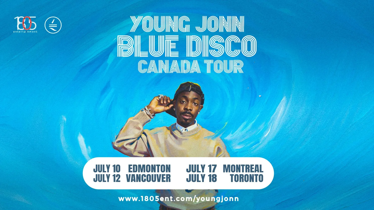Young Jonn — Blue Disco Canada Tour 2026